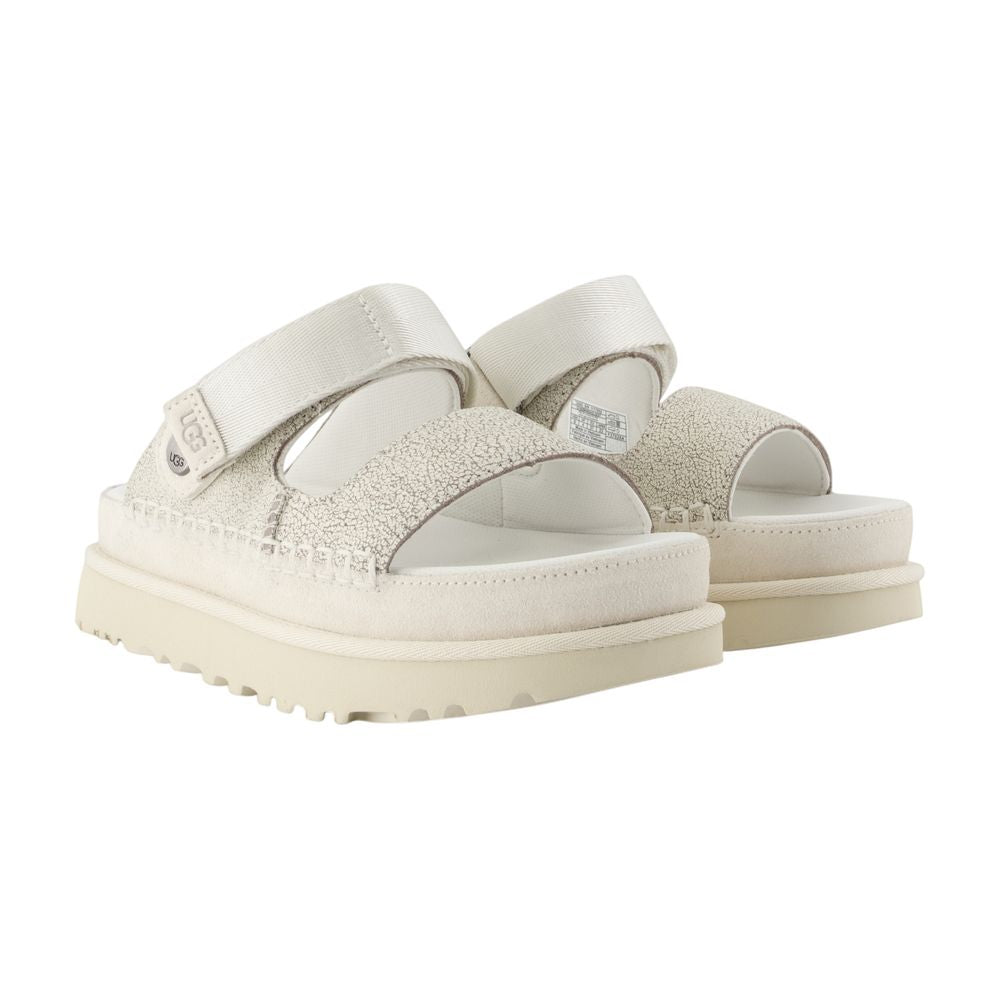 Goldenstar Crackle Glide Sandalen - UGG - Leder - Weiß