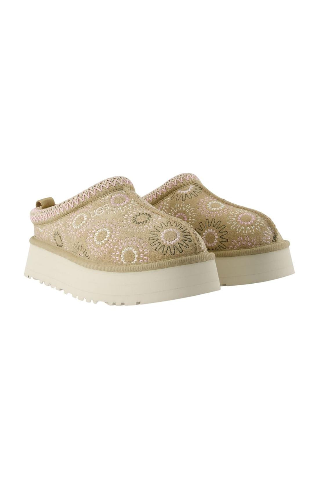 Tazz Sun Stitch Pantoletten - UGG - Leder - Beige-schuhe / pantoletten-Ugg-ARCHIVIST