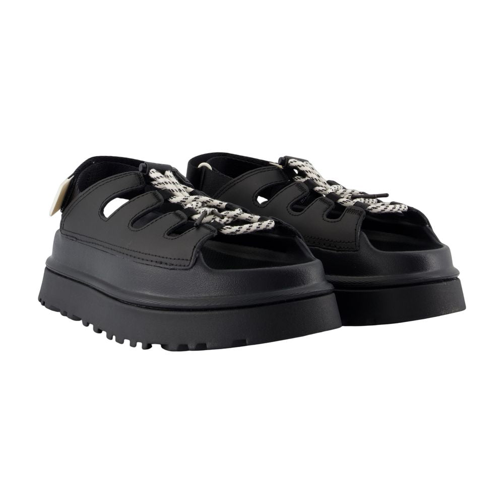 Goldenglow Toggle Sandalen - UGG - Leder - Schwarz