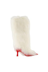 Ugg-Stiefel Ambush Fur Heel - UGG - Pelz - Weiß/Rot-schuhe / stiefel-Black-Deal-Outlet-by-ARCHIVIST