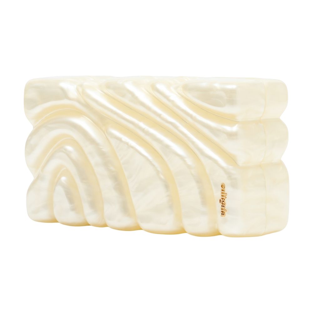 Aura Clutch - Cult Gaia - Acrylic - Ivory