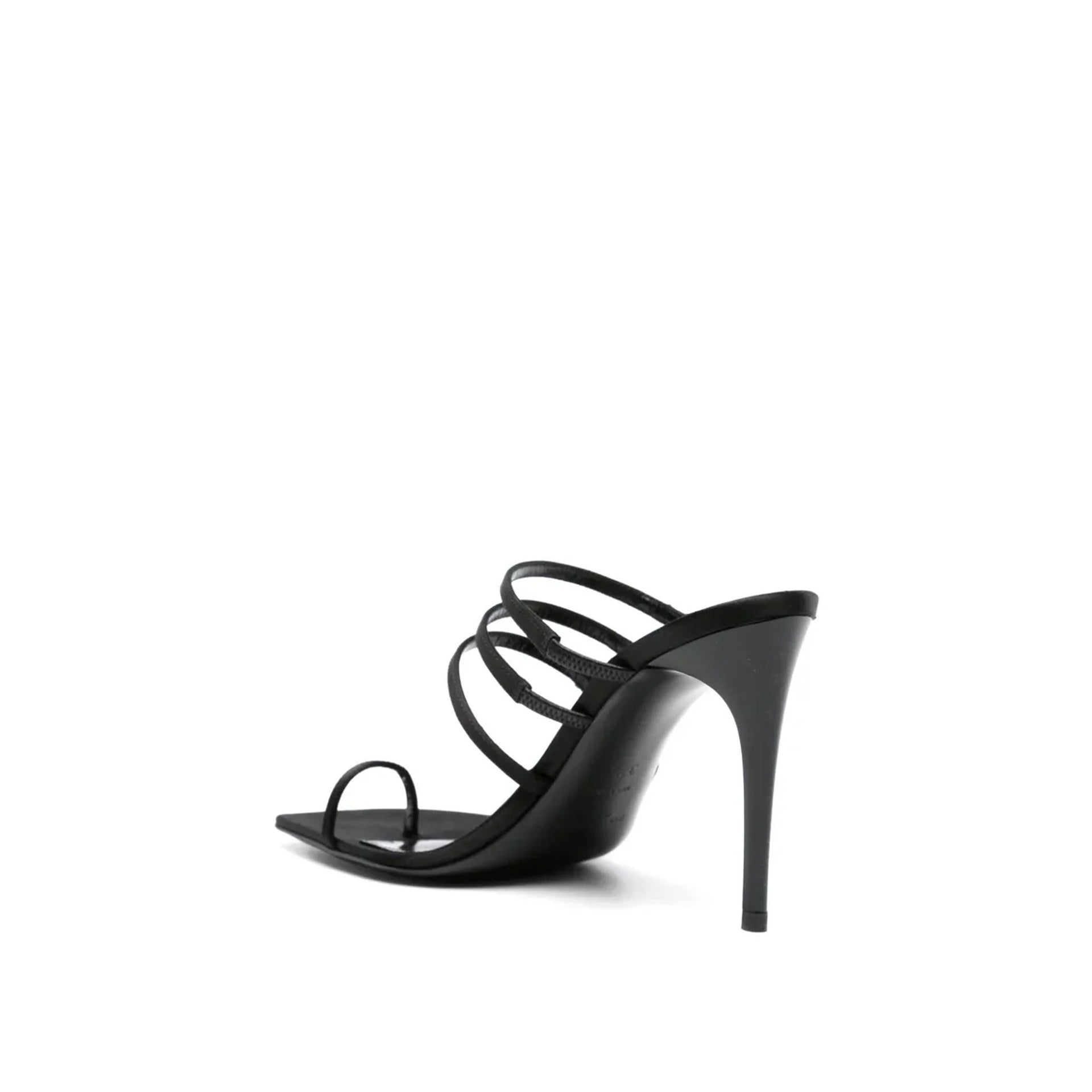 Saint Laurent Jerry 95 Satin Sandals