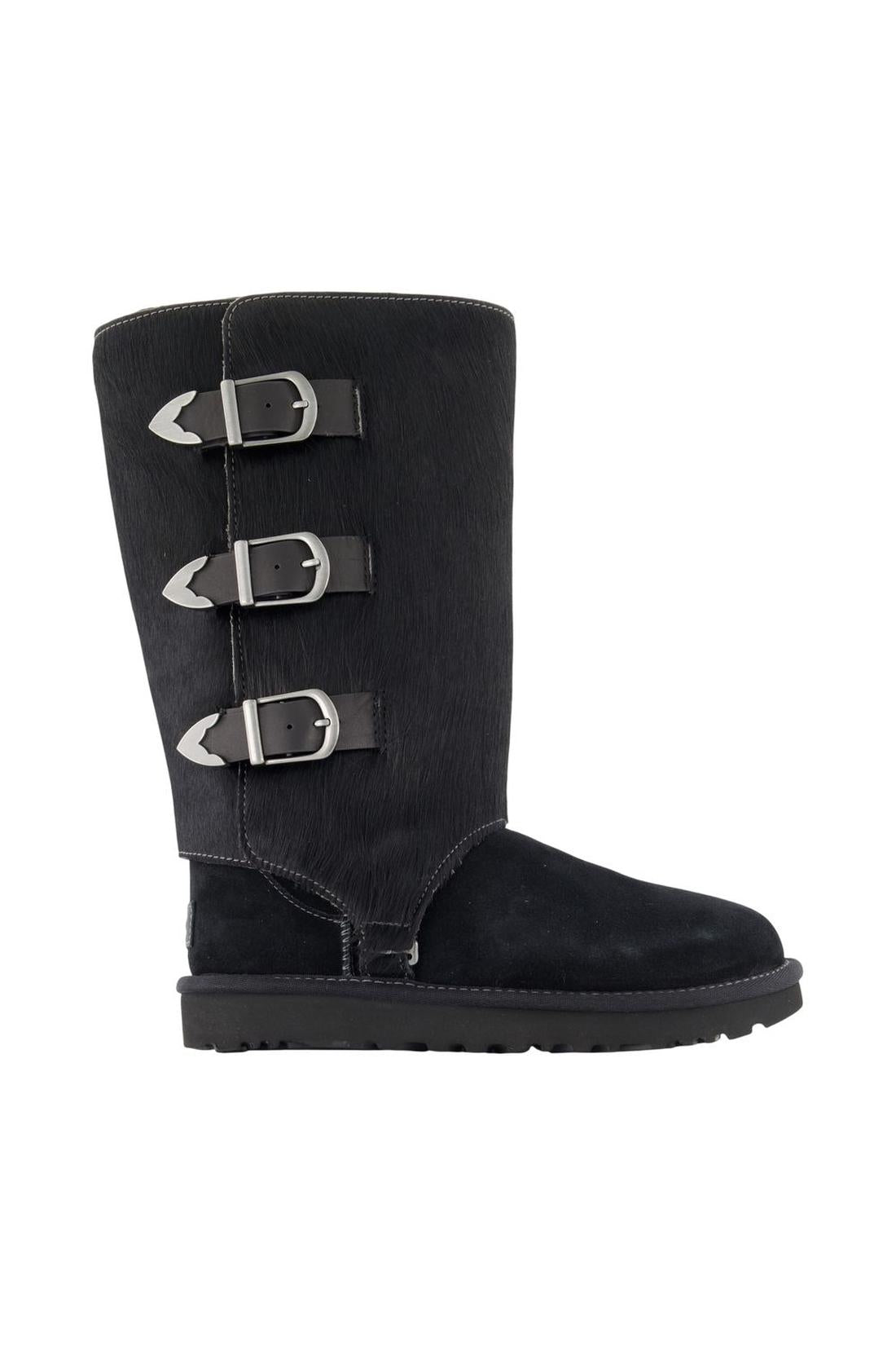Stiefeletten W Classic Tall Western – UGG – Leder – Schwarz