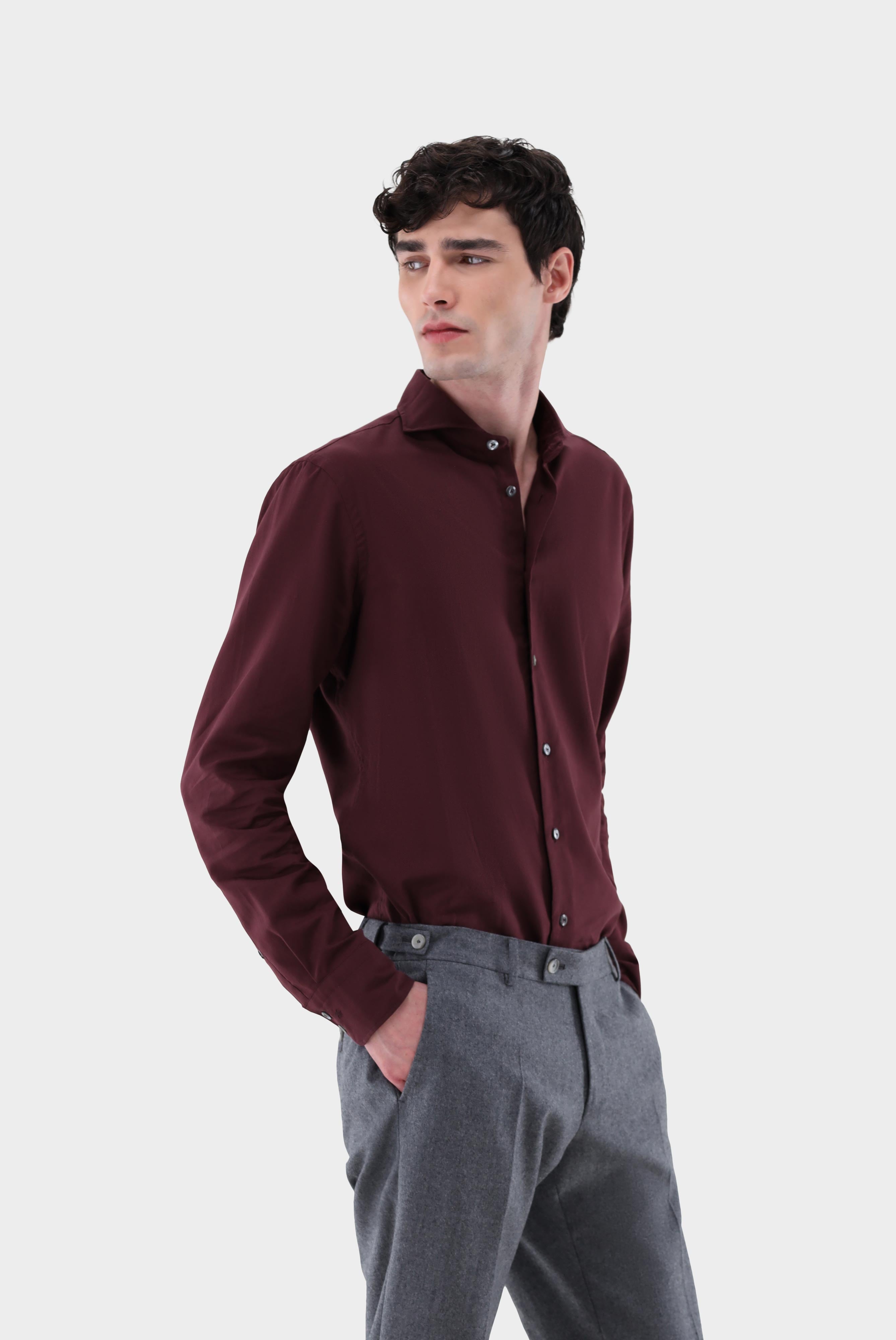 Flanell Hemd Slim Fit