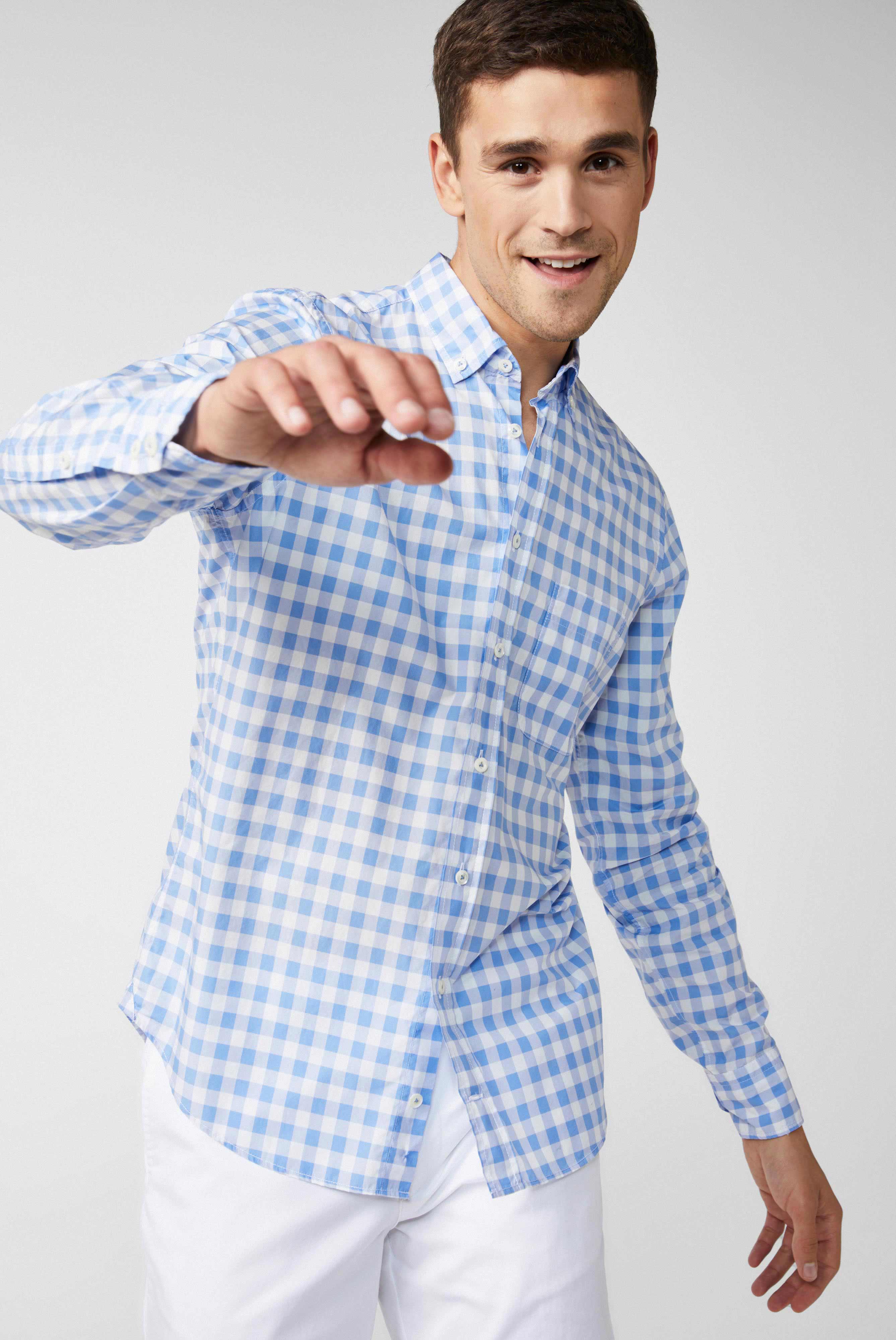 Van Laack-Kariertes Popeline Hemd Rosa-Hemden & Blusen-Black-Deal-Outlet-by-ARCHIVIST