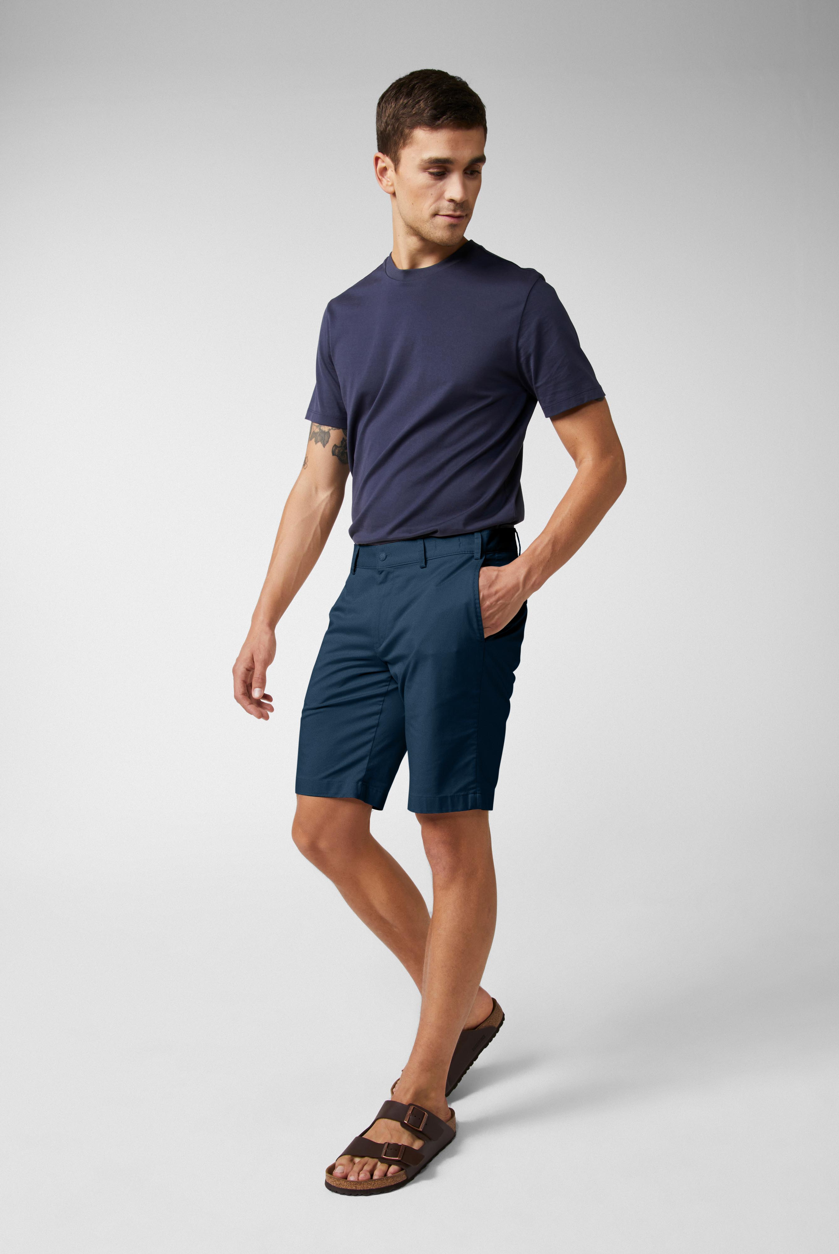 Herren Bermudas Beige