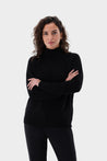Van Laack-Stehkragen Pullover aus Merzerisierter Merinowolle-Strick & Pullover-Black-Deal-Outlet-by-ARCHIVIST