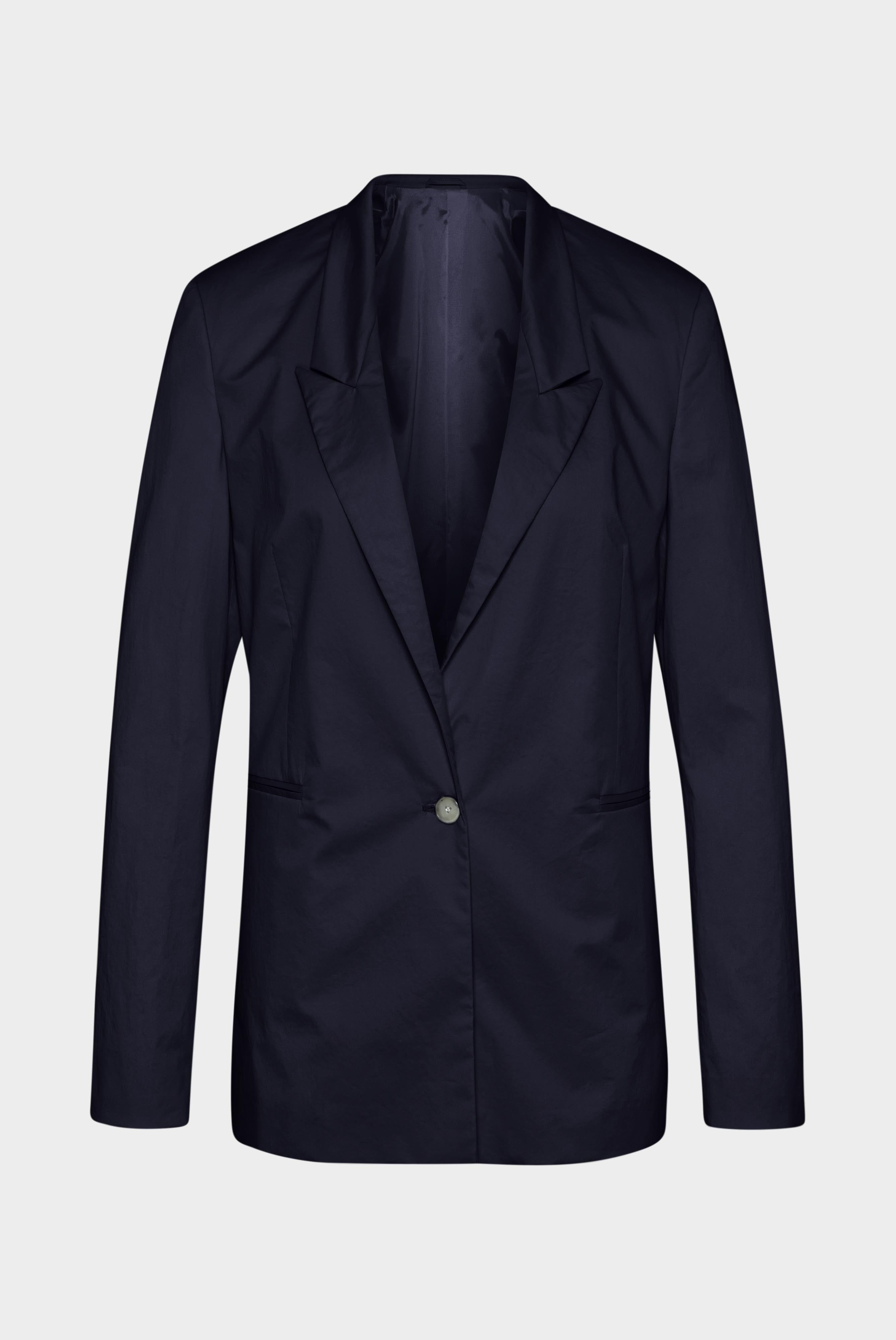 Stretch Blazer Blau