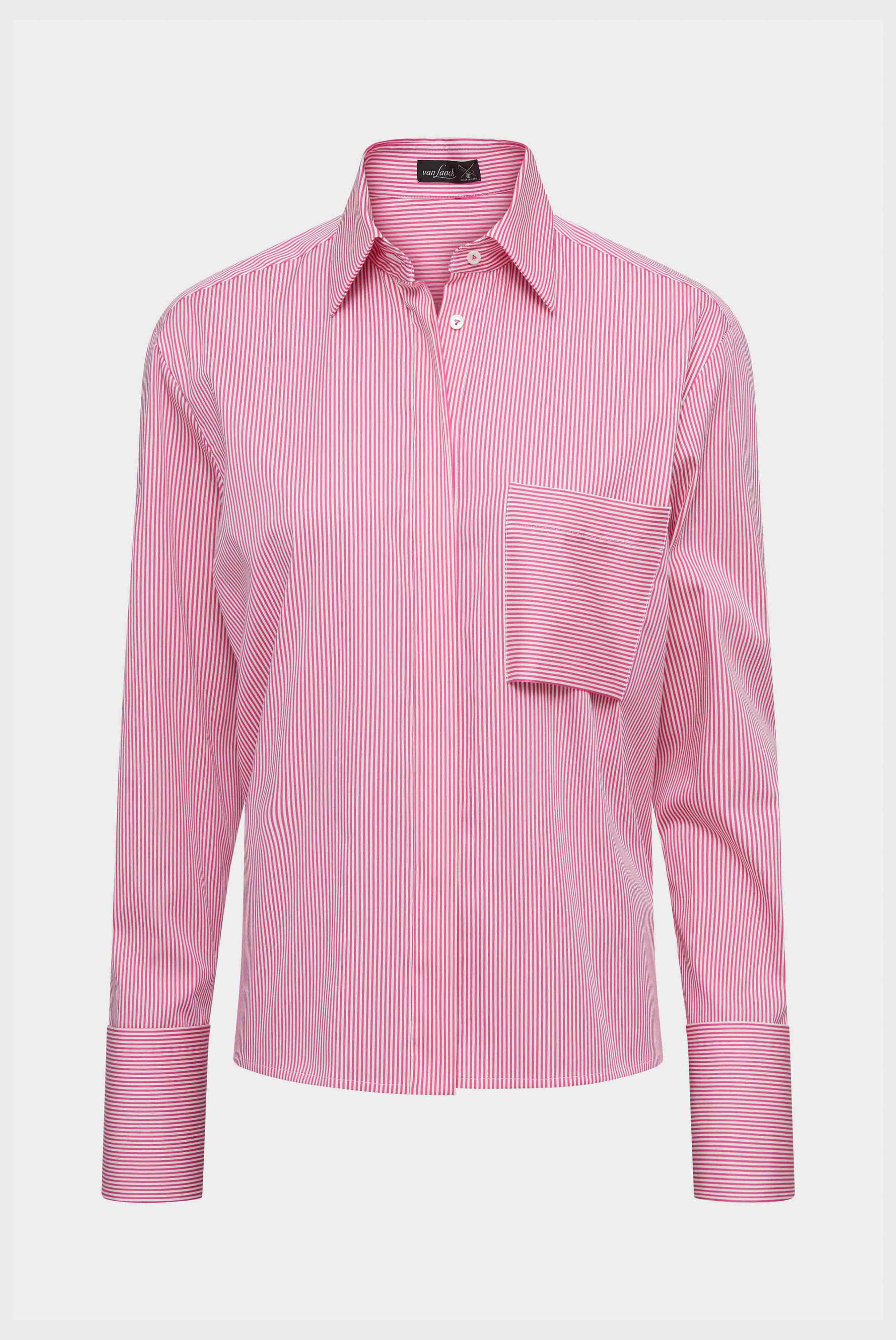 Gestreifte Hemdbluse