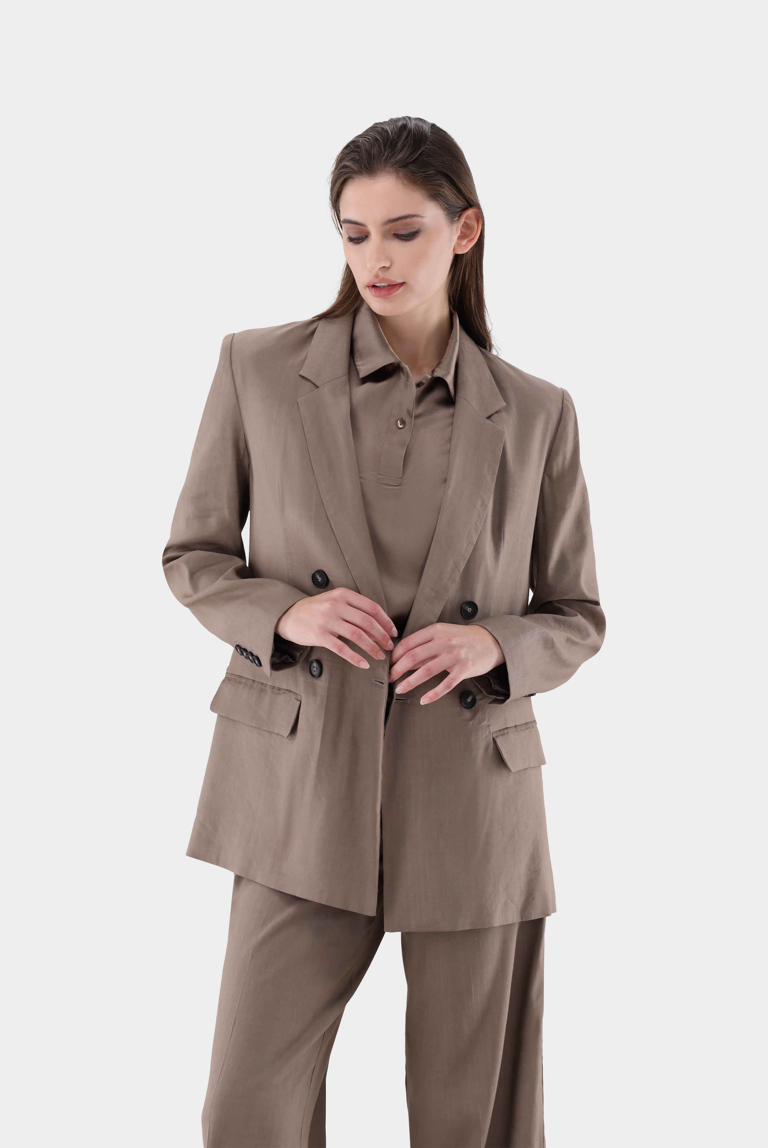 Van Laack-Doppelreihiger Blazer-Jacken & Mäntel-Black-Deal-Outlet-by-ARCHIVIST