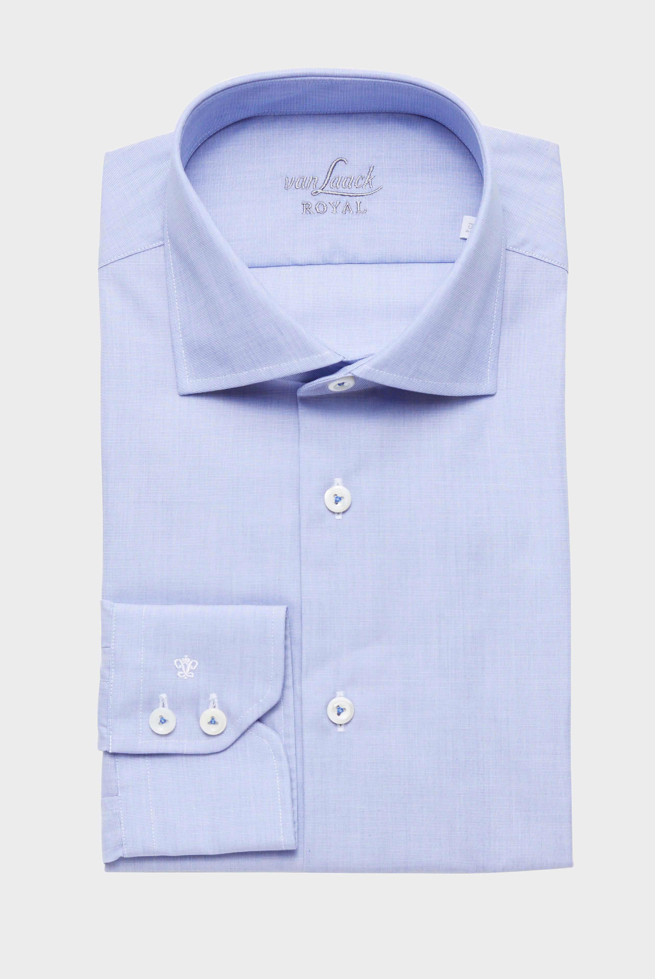 Van Laack-Businesshemd mit Haifischkragen Tailor Fit Blau-Hemden & Blusen-Black-Deal-Outlet-by-ARCHIVIST