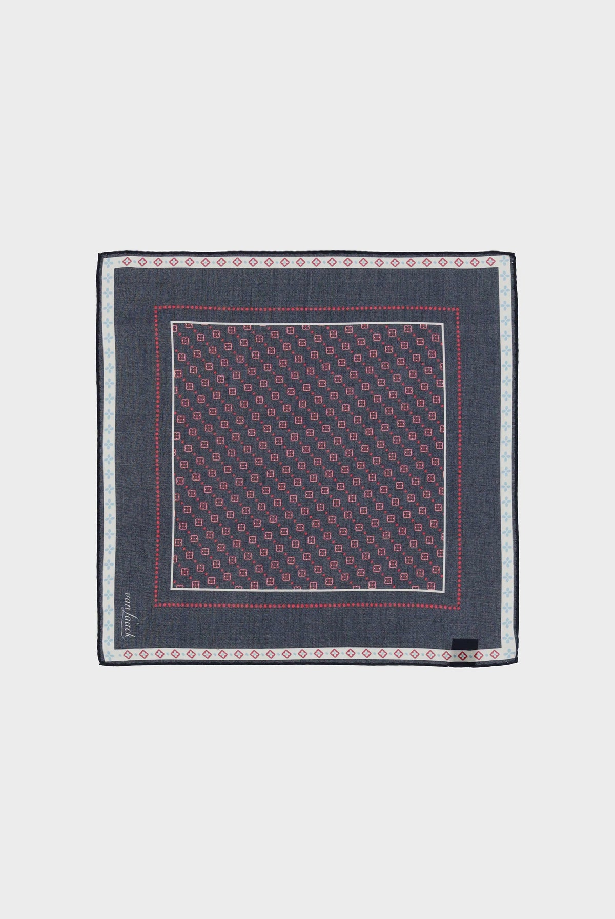 Pocket square with print