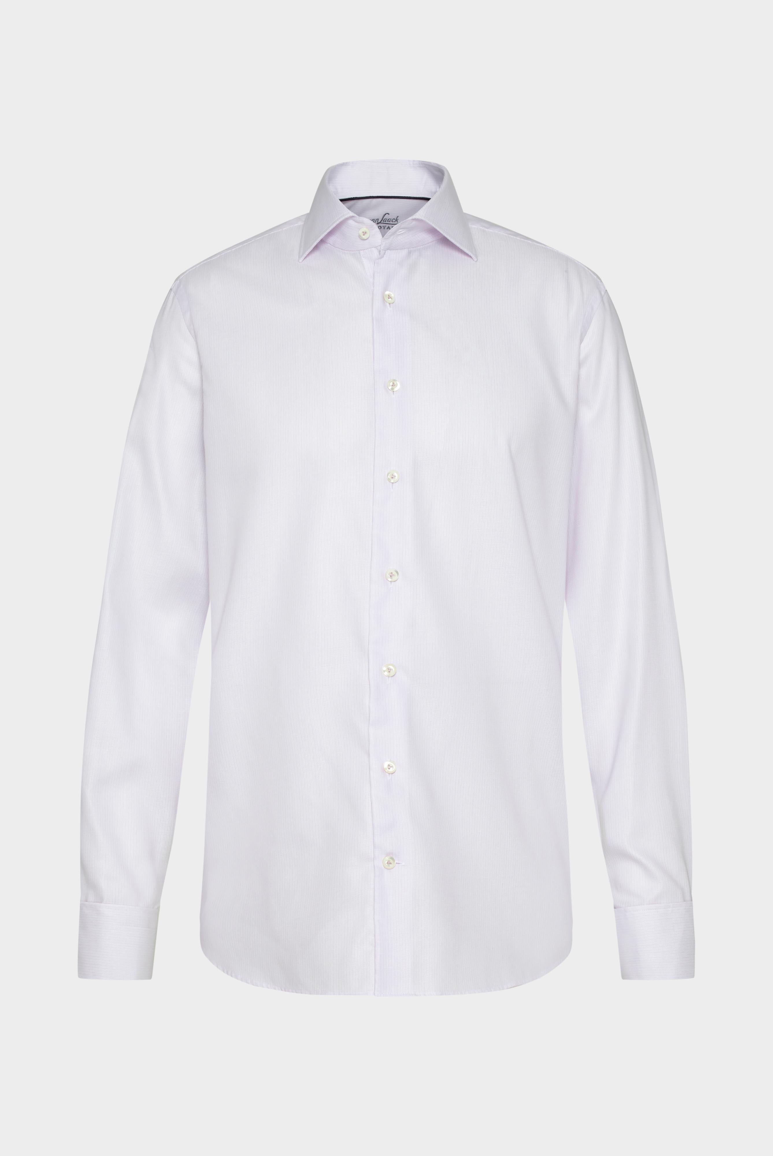 Van Laack-Bügelfreies Business Hemd mit Umschlagmanschette Tailor Fit Flieder-Hemden & Blusen-Black-Deal-Outlet-by-ARCHIVIST