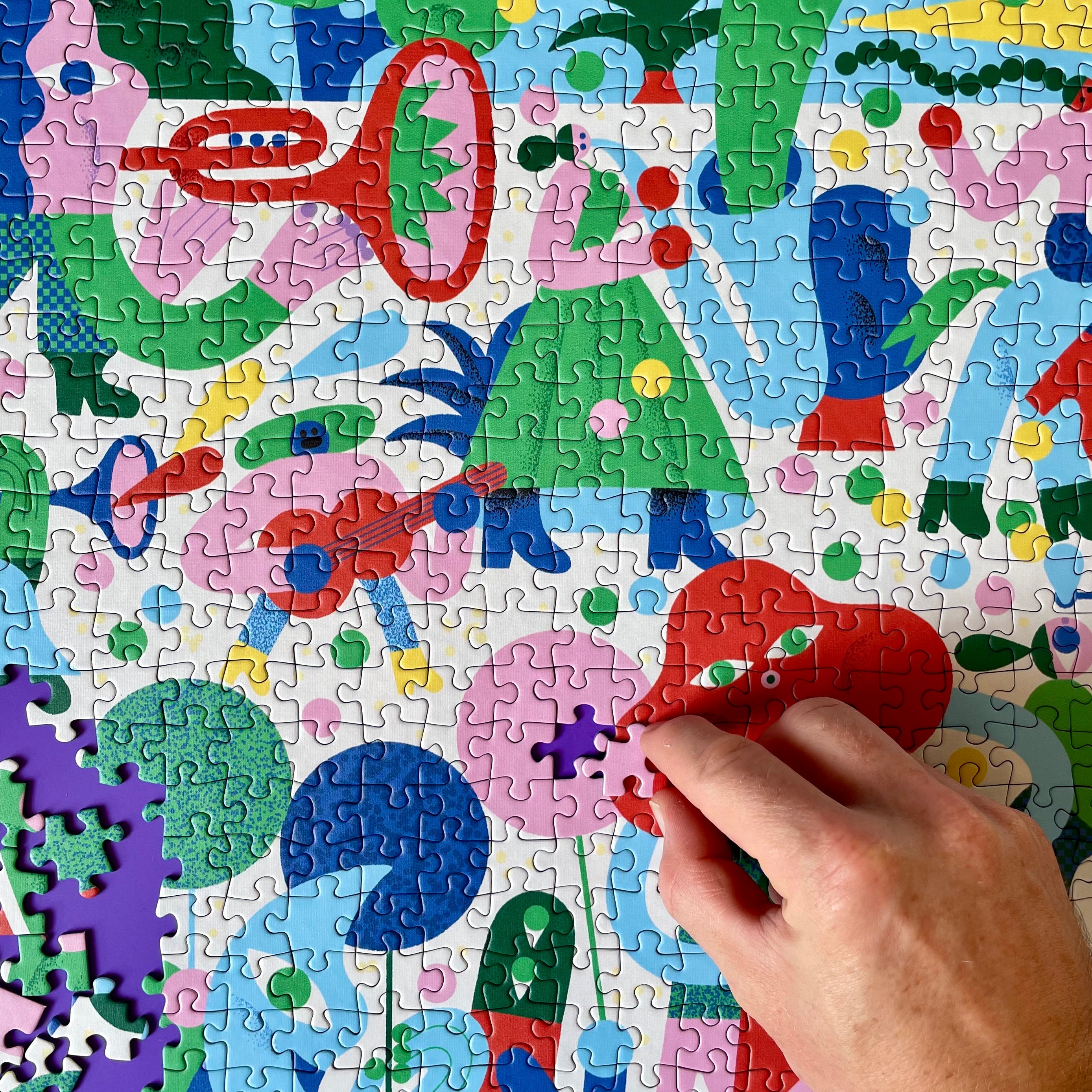 Das Puzzle Kollektiv-"Dream Parade"-500 Teile-Black-Deal-Outlet-by-ARCHIVIST