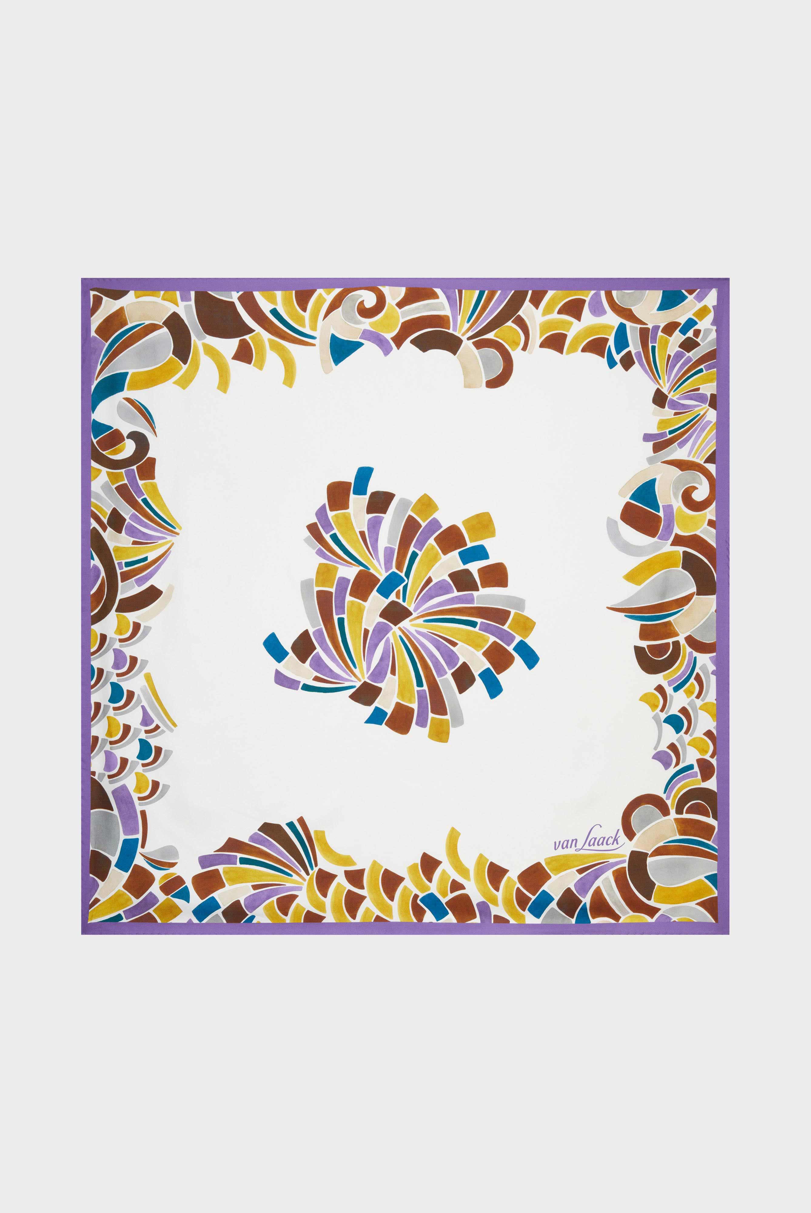 Van Laack-Tuch mit Ornament Druck-Schals & Tücher-Black-Deal-Outlet-by-ARCHIVIST