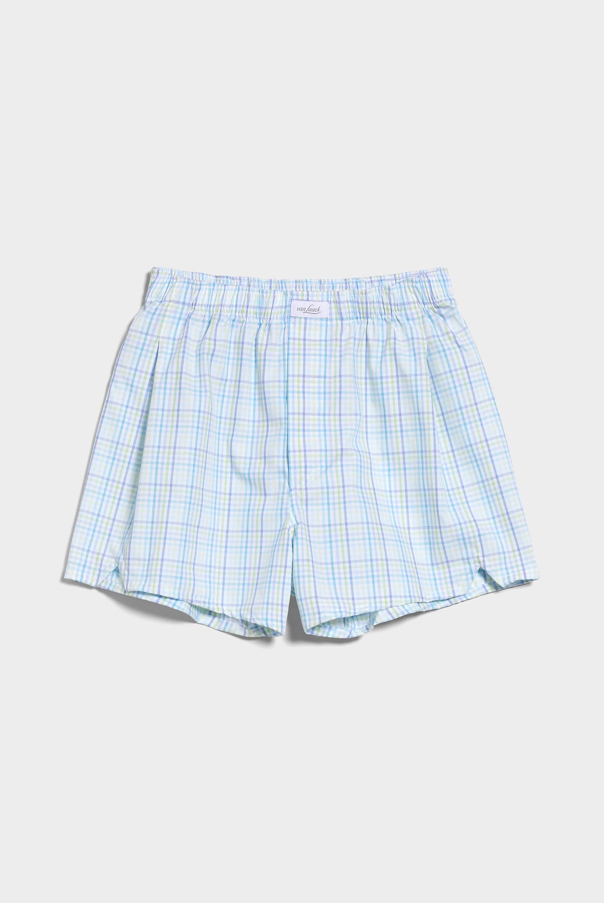 Van Laack Boxershorts aus Baumwolle hell kariert, Unterwäsche
