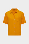 Van Laack-Sommerliche Bluse aus Seide Gelb/Orange-Hemden & Blusen-Black-Deal-Outlet-by-ARCHIVIST