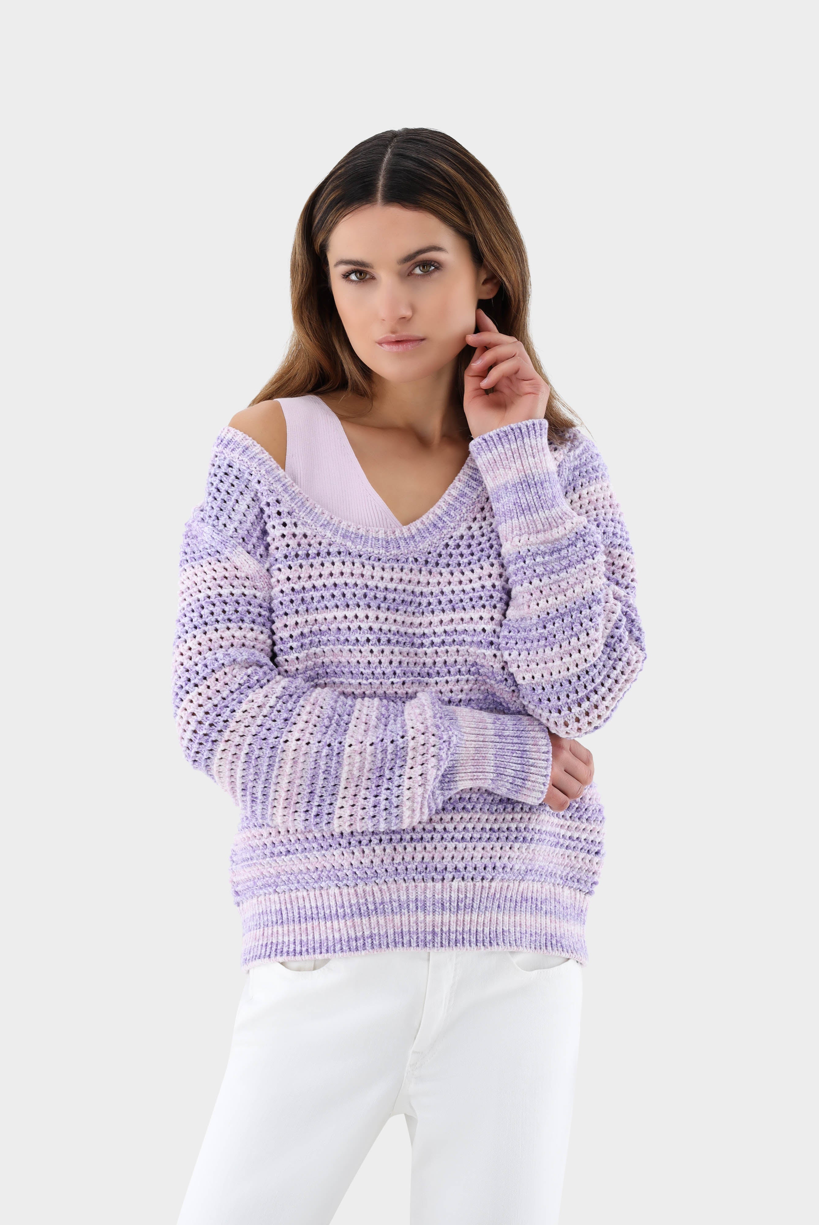 Pullover mit Farbdruck