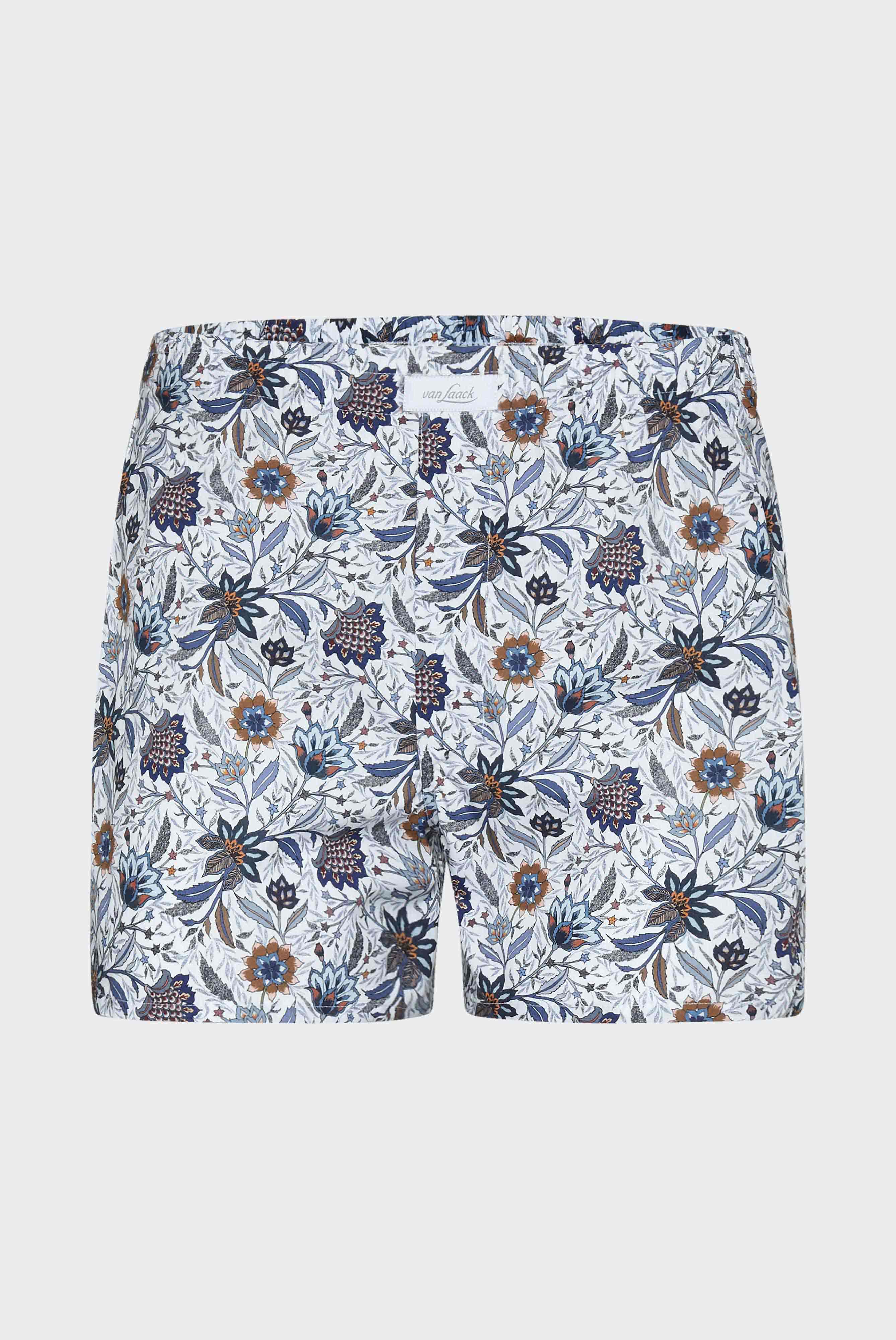 Van Laack-Boxershorts mit Blumenprint Blau/Weiß-Unterwäsche-Black-Deal-Outlet-by-ARCHIVIST