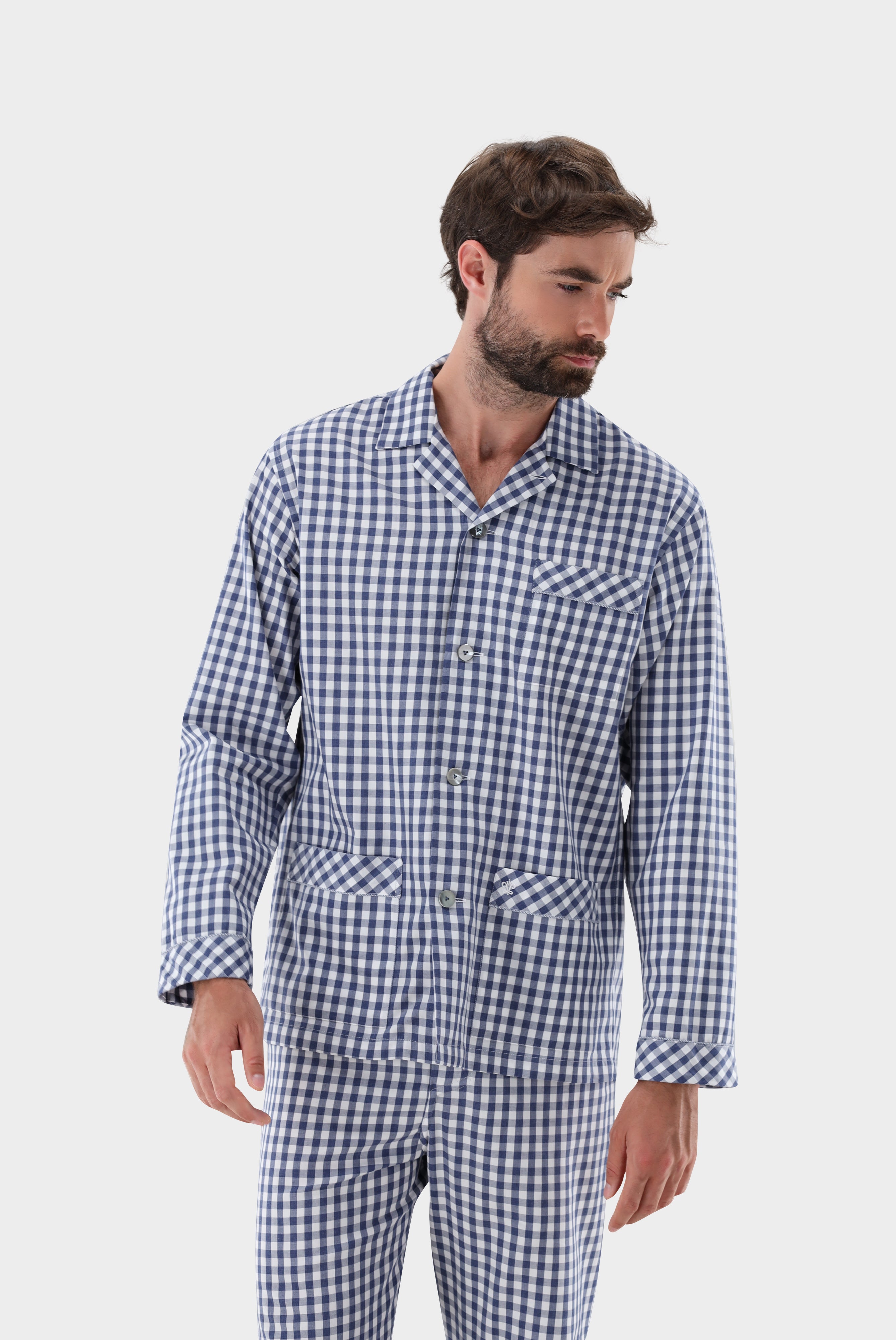 Karierter Flanell Schlafanzug