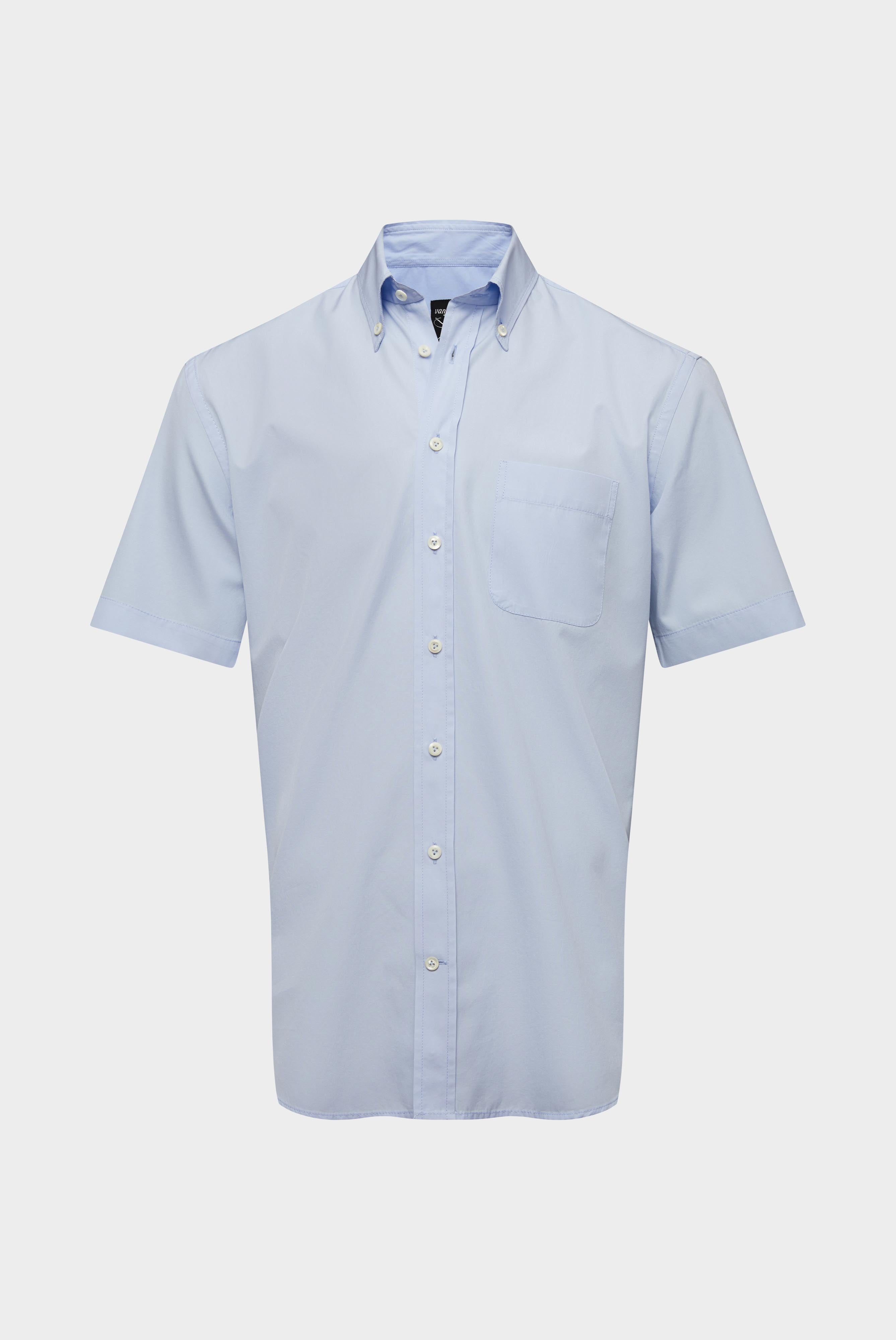 Kurzärmliges Hemd Baumwollpopeline