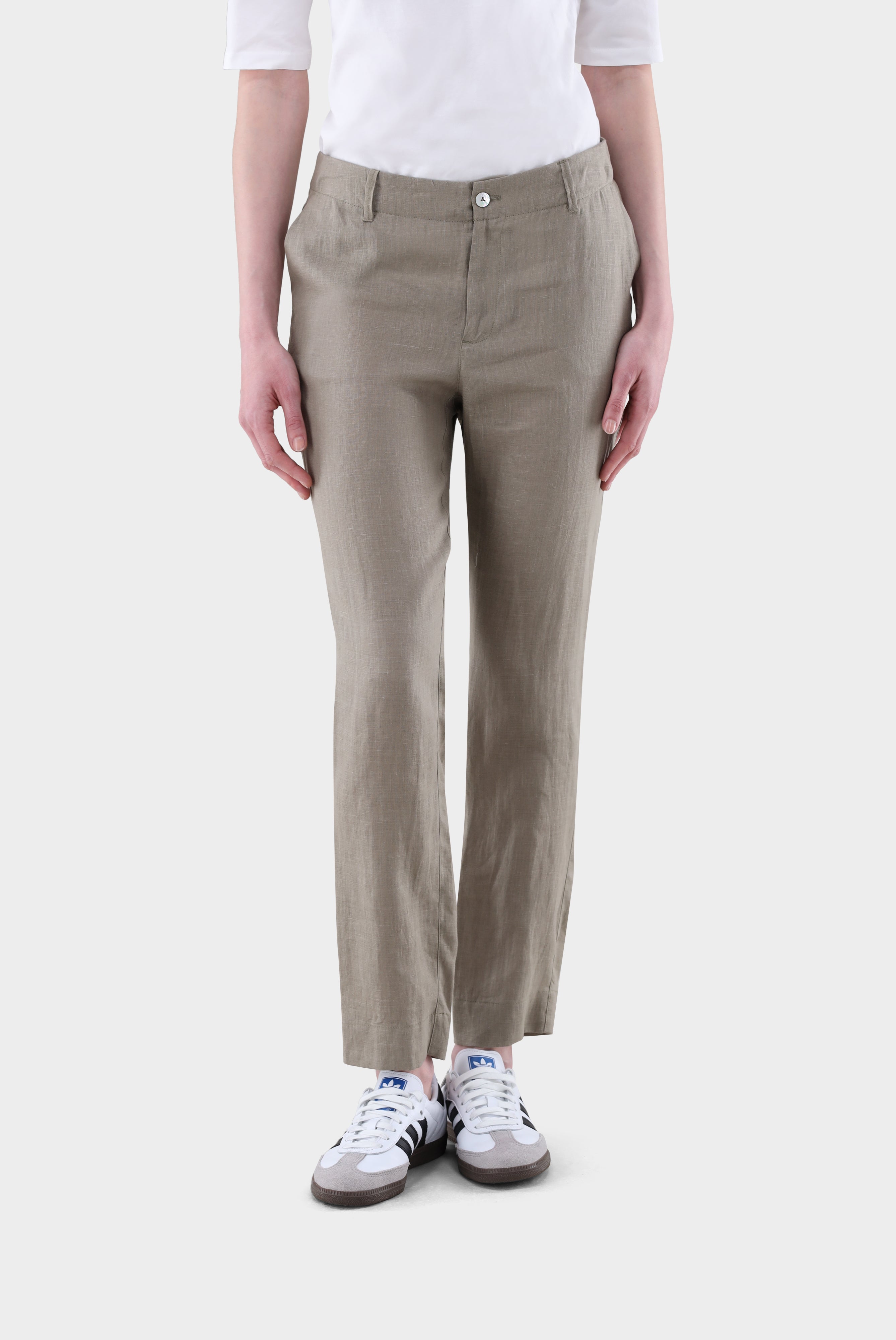 Van Laack-Hose mit mittelhohem Bund und Stretch-Hosen-Black-Deal-Outlet-by-ARCHIVIST