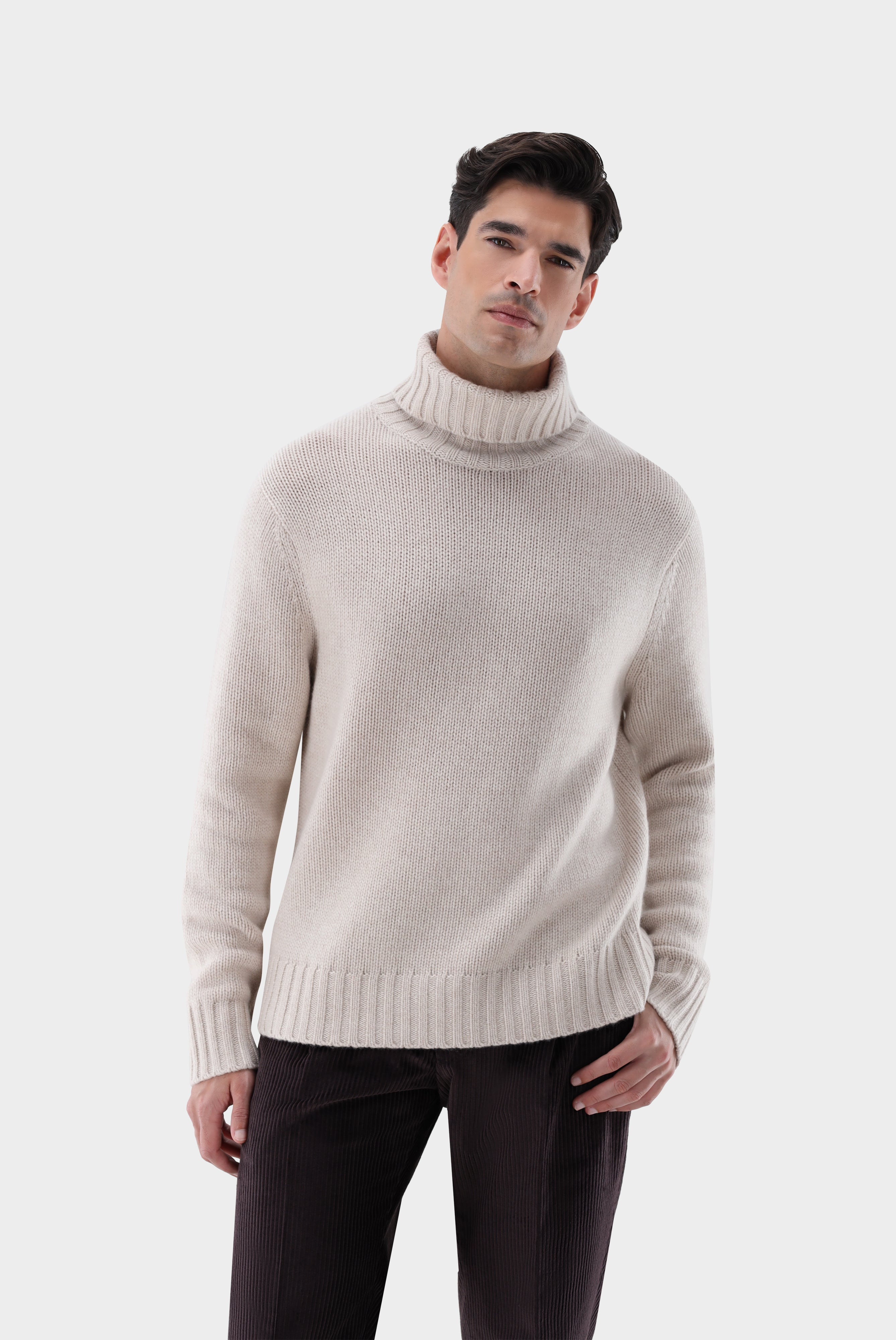 Rollkragenpullover aus Kaschmir