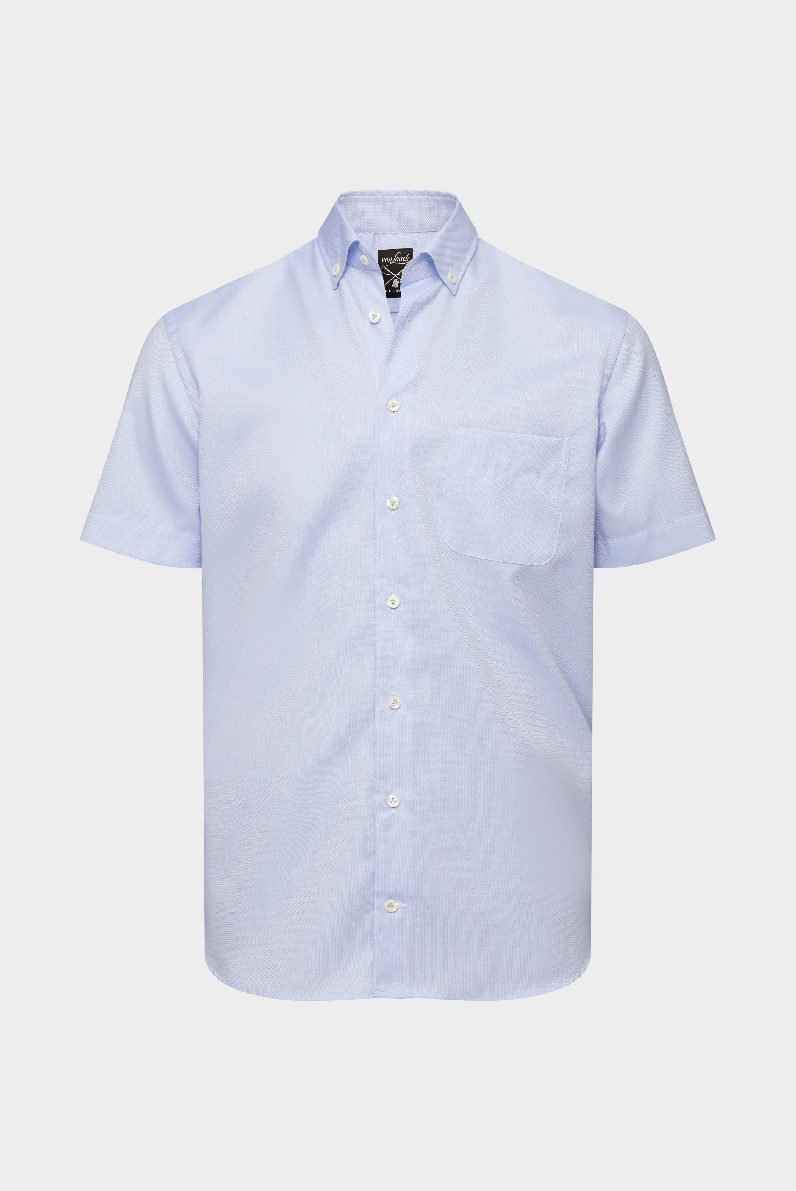 Van Laack-Kurzarmhemd aus Baumwolle Weiß-Hemden & Blusen-Black-Deal-Outlet-by-ARCHIVIST