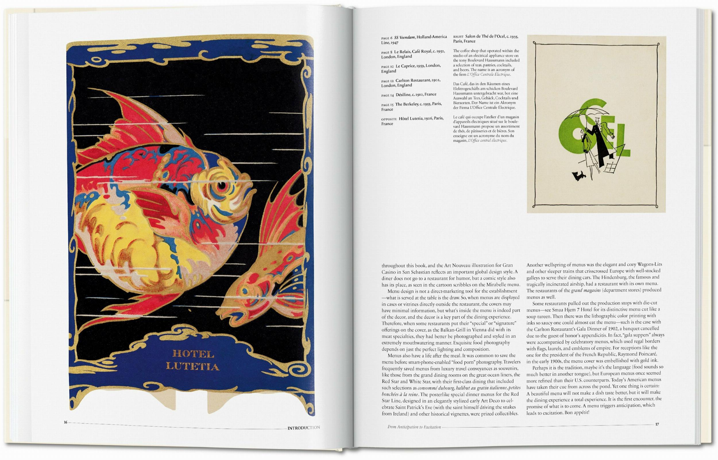 Taschen-Menu Design in Europe (German, French, English)-Style, Food & Travel-Black-Deal-Outlet-by-ARCHIVIST