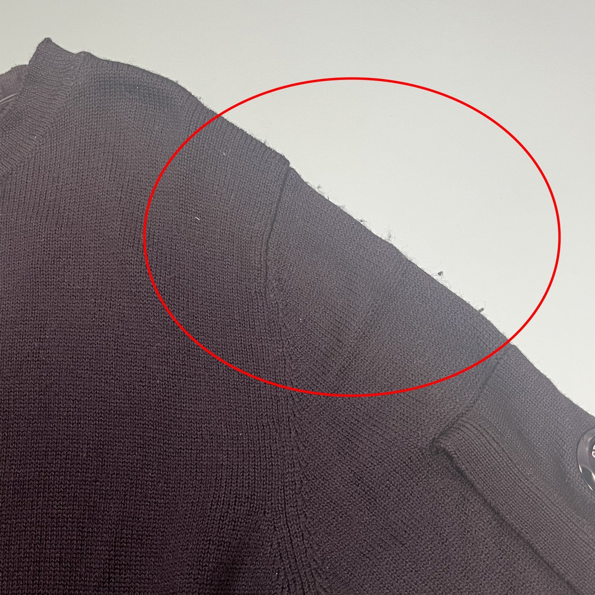 C.P. Company-C.P Company Blend Wool Sweater-MEN CLOTHING-Black-Deal-Outlet-by-ARCHIVIST