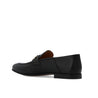 Salvatore Ferragamo-P118-Salvatore Ferragamo Gin Leather Loafers-MEN SHOES-Black-Deal-Outlet-by-ARCHIVIST