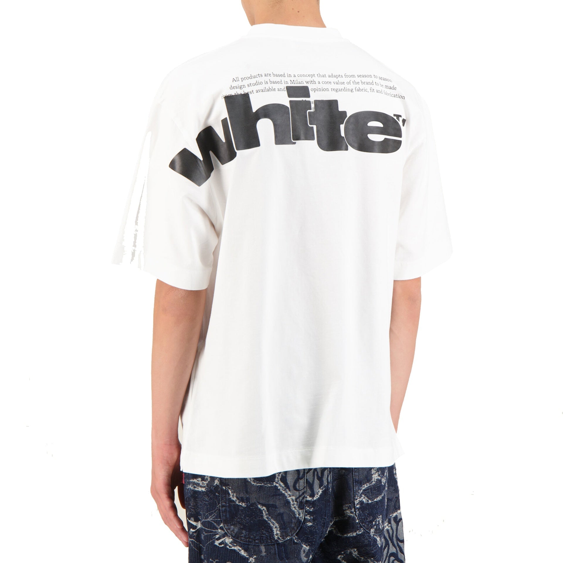 Off White-Off-White Shared logo skate T-shirt-MEN CLOTHING-Black-Deal-Outlet-by-ARCHIVIST