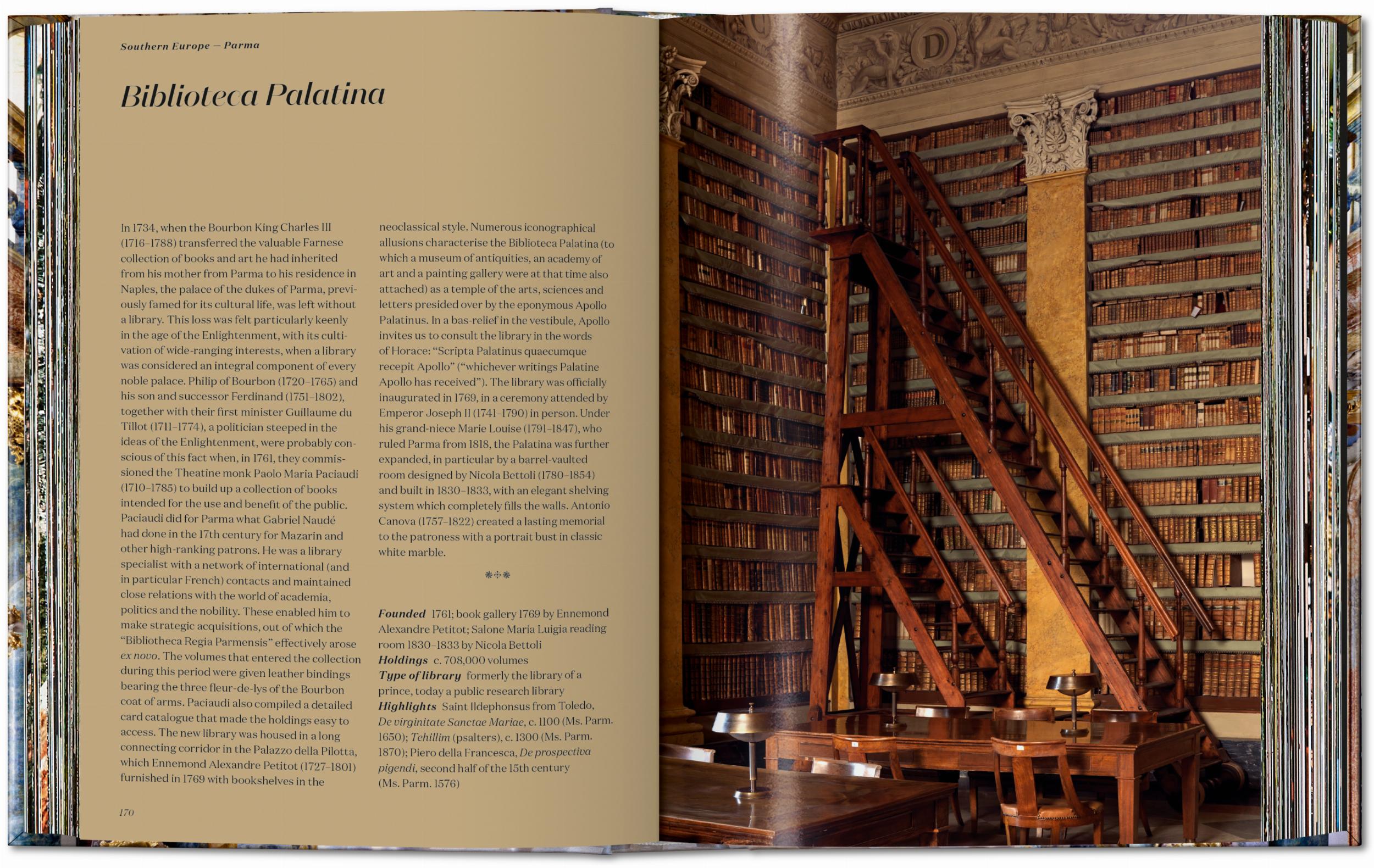 Taschen-Massimo Listri. The World’s Most Beautiful Libraries. 45th Ed. (German, French, English)-Photography-Black-Deal-Outlet-by-ARCHIVIST