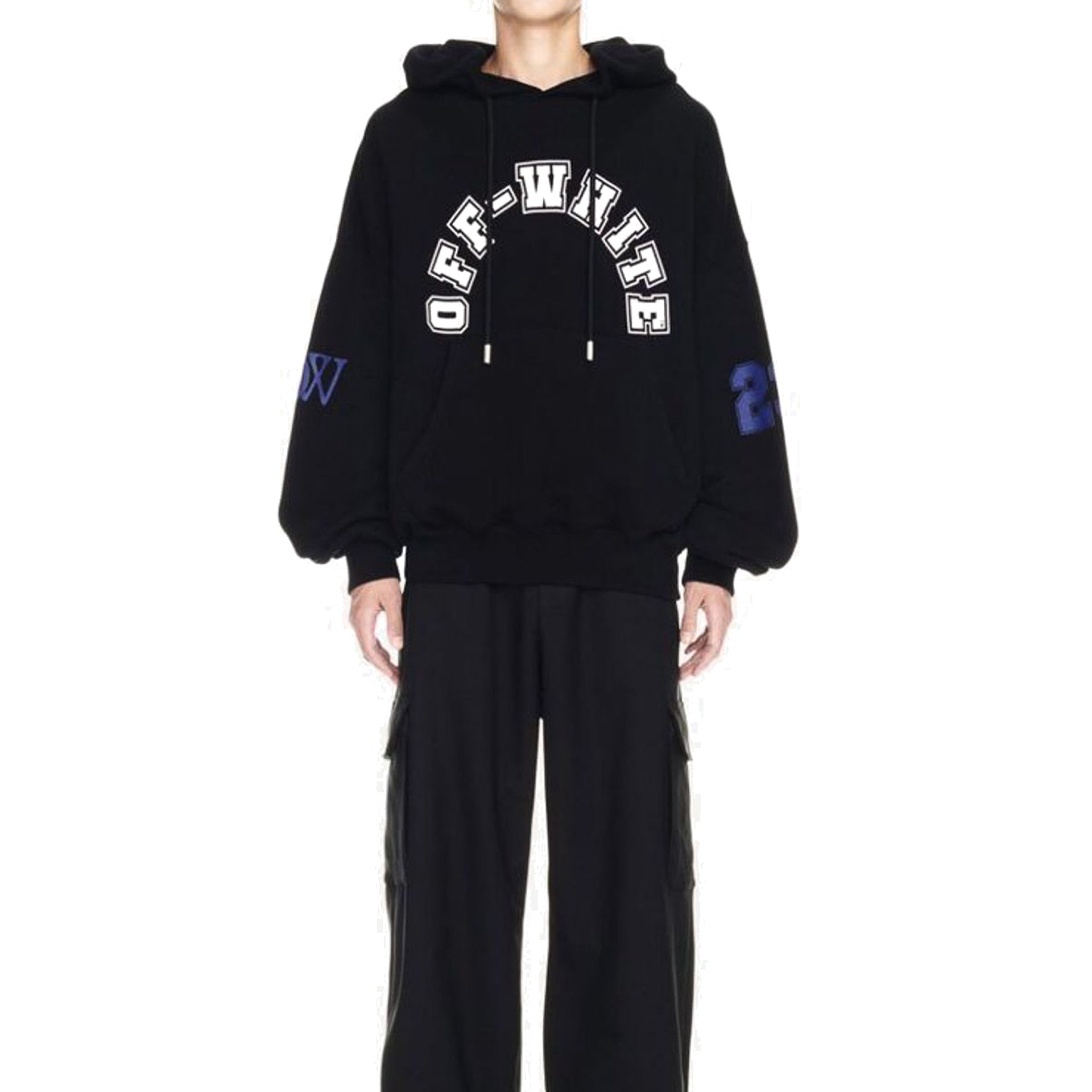 Off White Hooded Sweatshirt