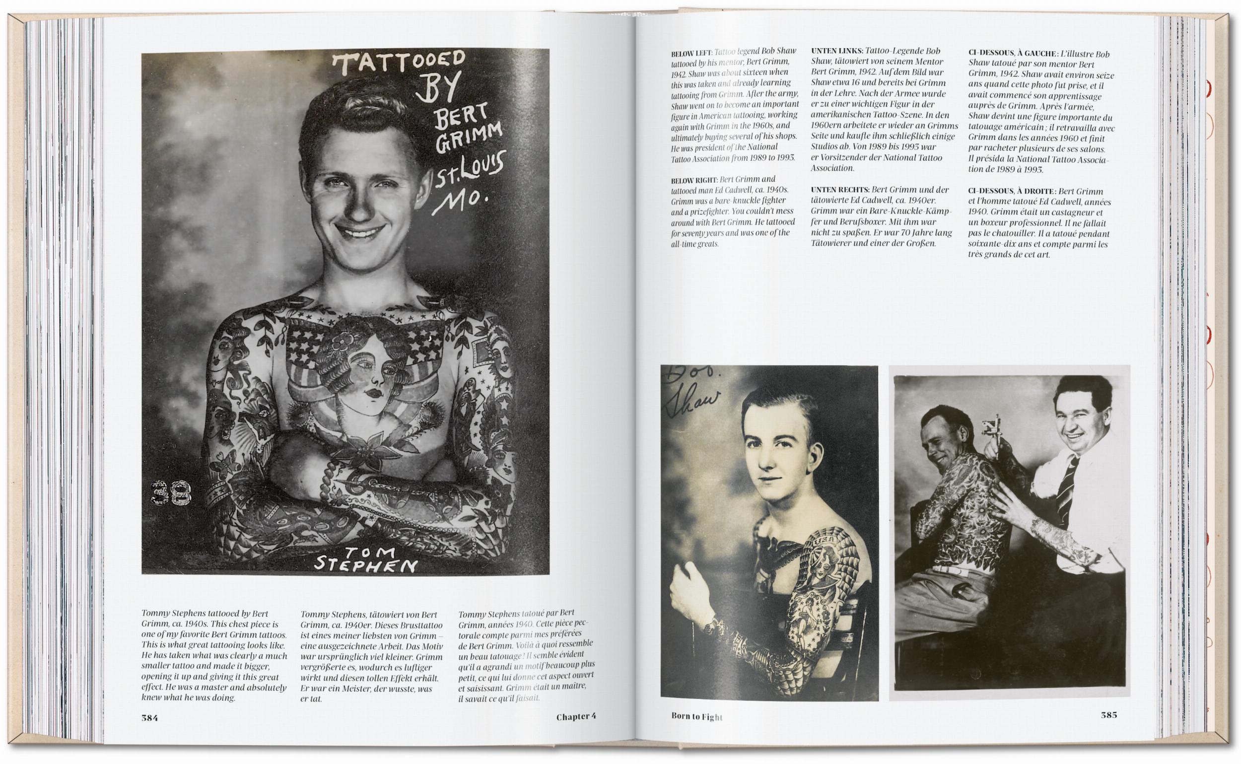 Taschen-TATTOO. 1730s-1970s. Henk Schiffmacher’s Private Collection. 45th Ed. (German, French, English)-Pop Culture-Black-Deal-Outlet-by-ARCHIVIST