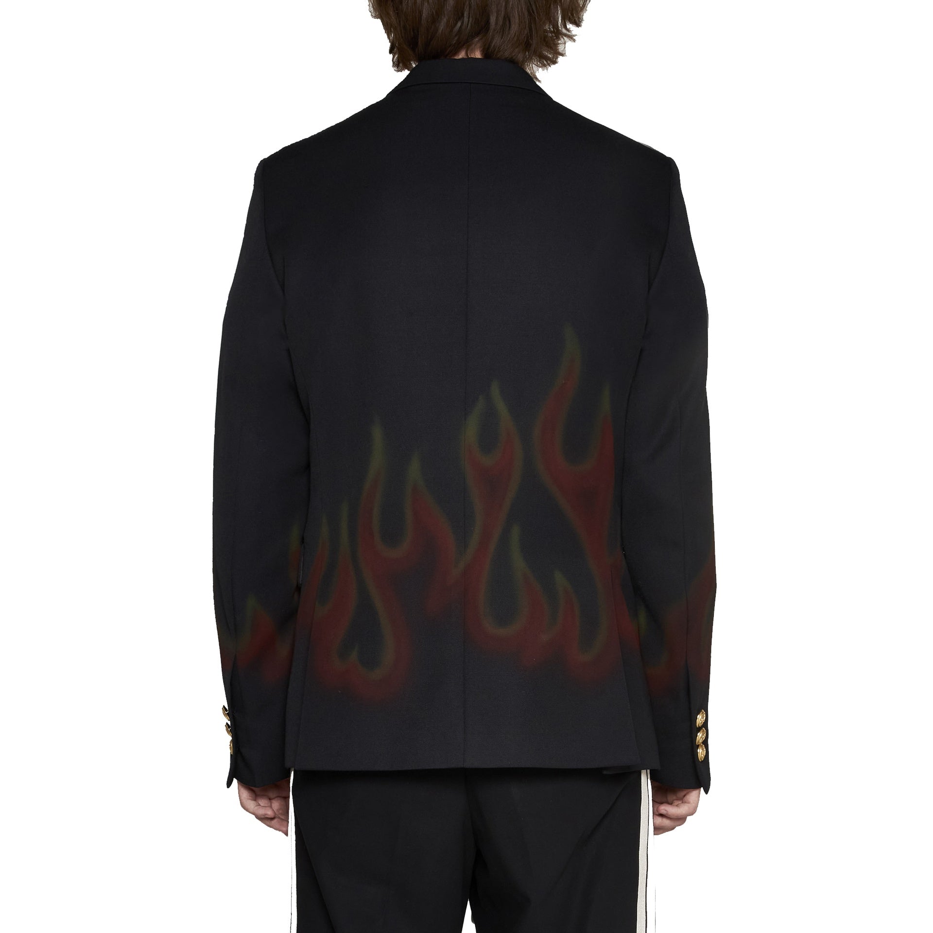 Palm Angels-Palm Angels Fire Blazer-MEN CLOTHING-Black-Deal-Outlet-by-ARCHIVIST