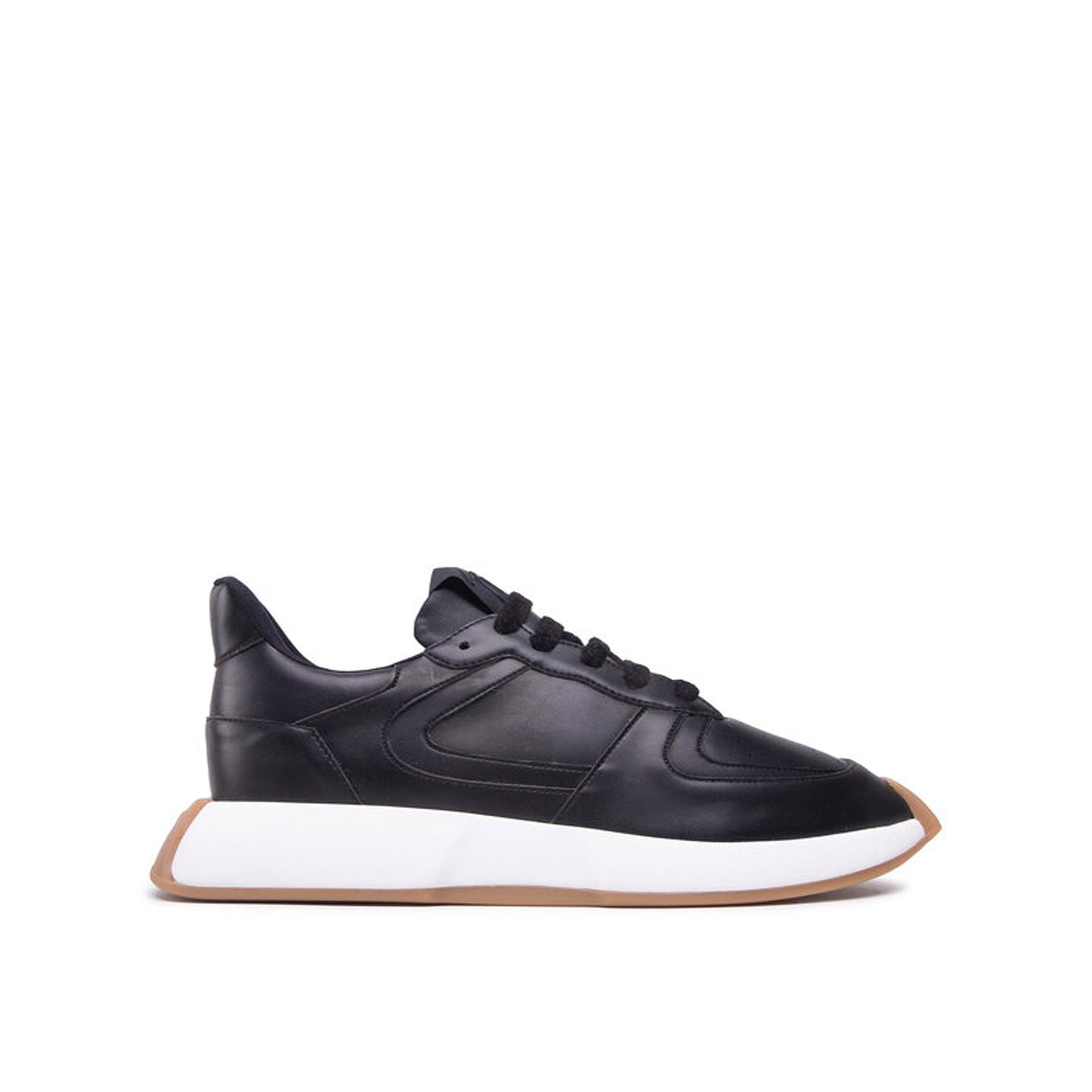 Giuseppe Zanotti-Giuseppe Zanotti Leather Sneakers-MEN SHOES-Black-Deal-Outlet-by-ARCHIVIST