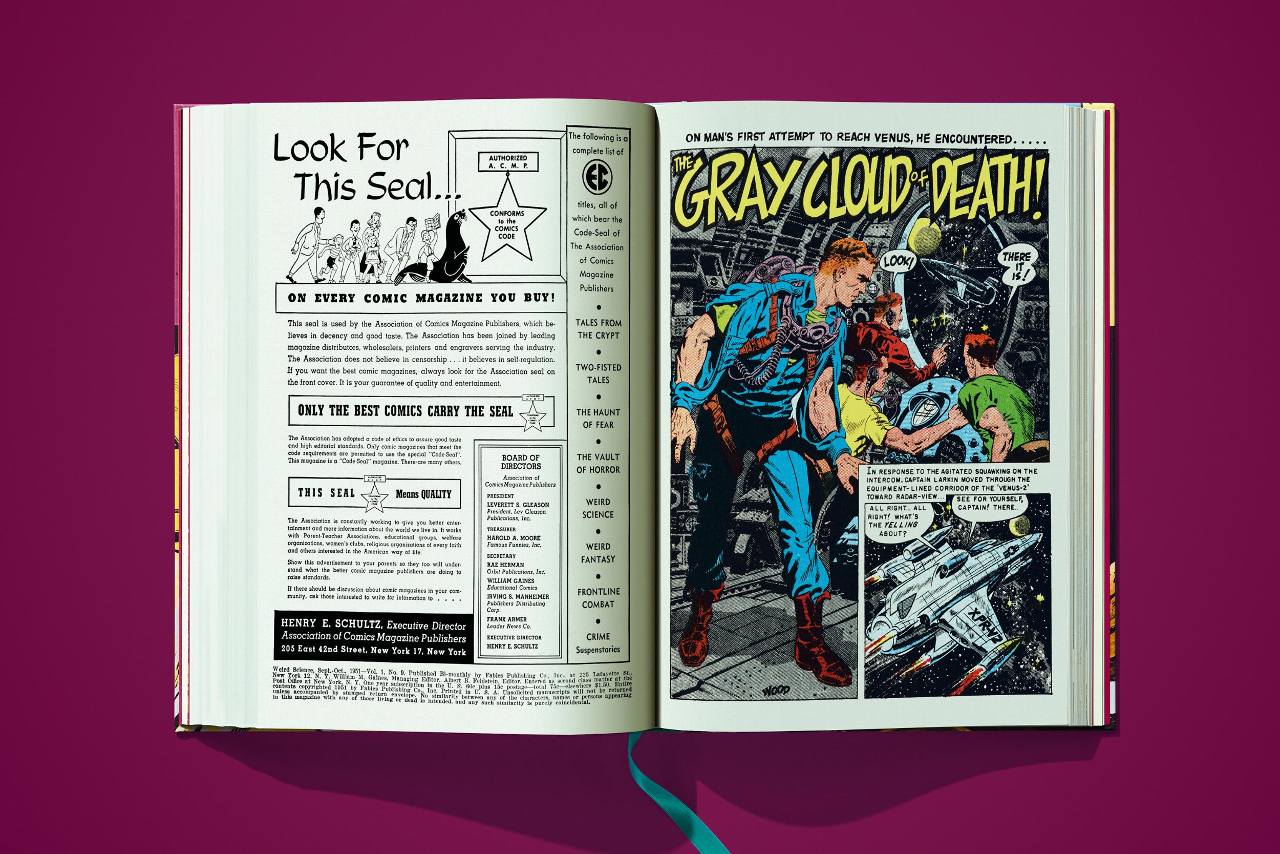 Taschen-EC Comics Library. Weird Science. Vol. 1 (English)-Comics-Black-Deal-Outlet-by-ARCHIVIST