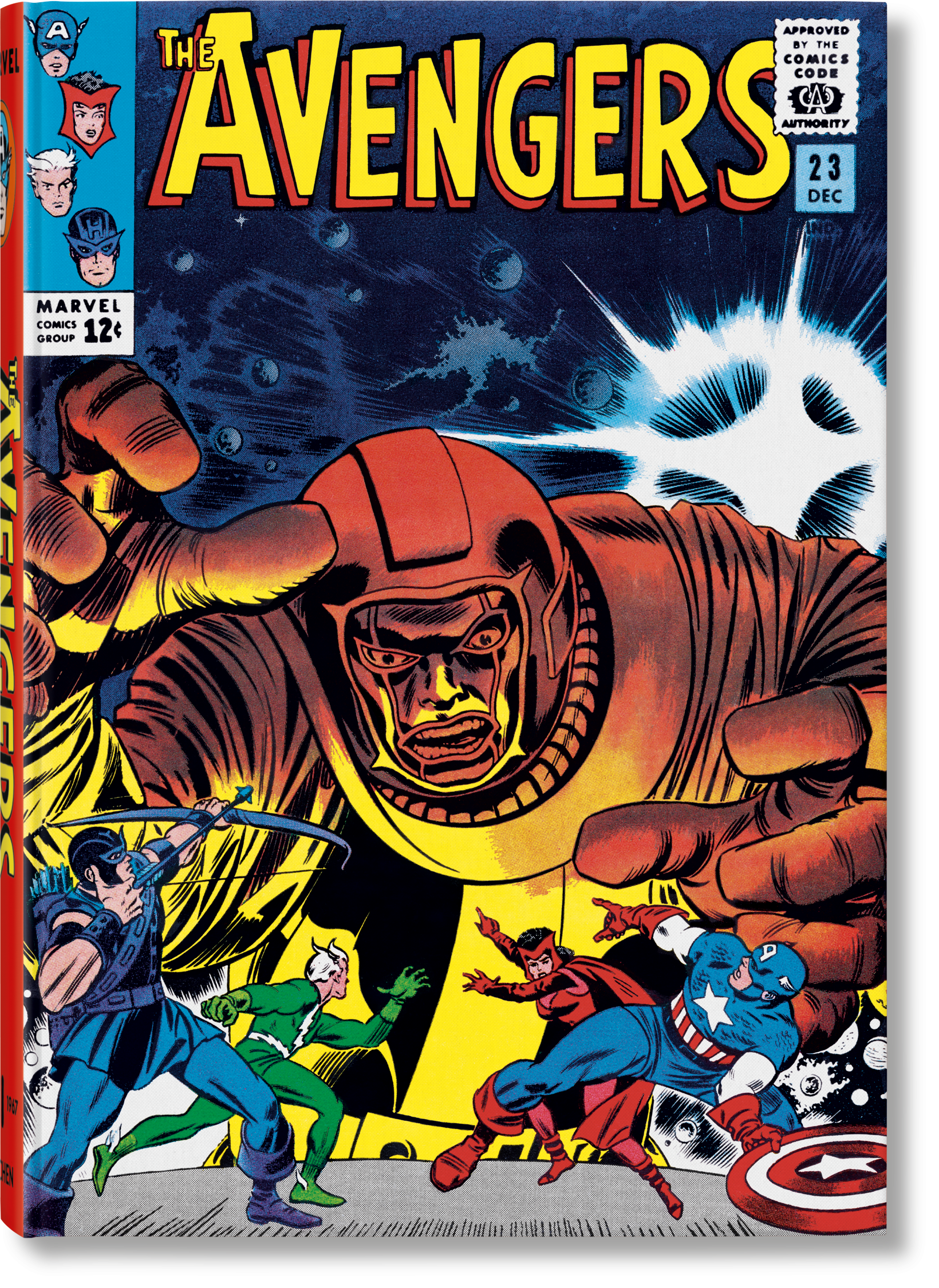 Taschen-Marvel Comics Library. Avengers. Vol. 2. 1965–1967 (English)-Comics-Black-Deal-Outlet-by-ARCHIVIST