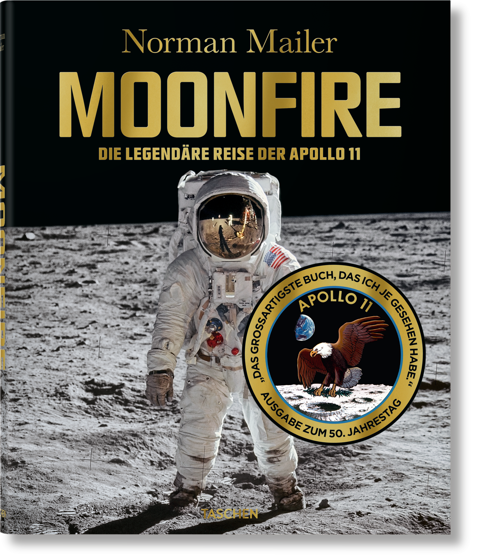 Taschen-Norman Mailer. MoonFire. Ausgabe zum 50. Jahrestag (German)-Photography-Black-Deal-Outlet-by-ARCHIVIST