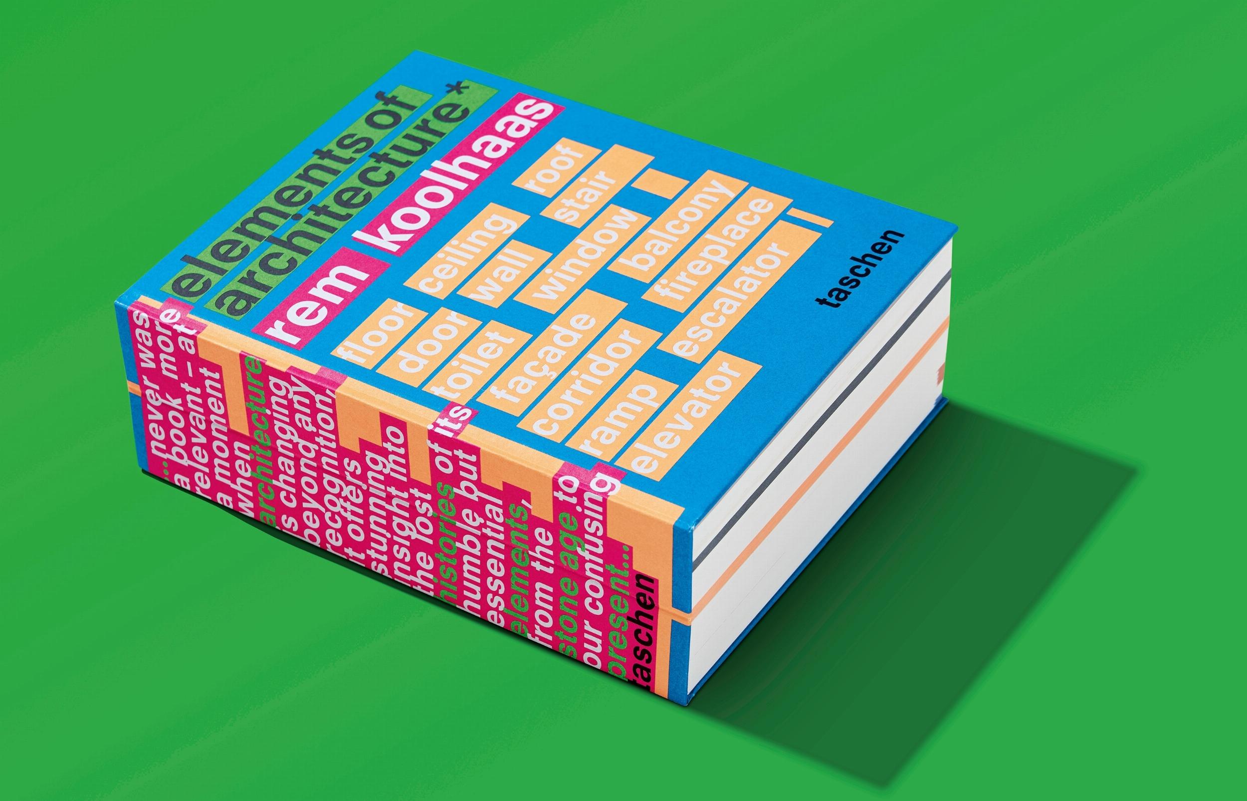 Taschen-Koolhaas. Elements of Architecture (English)-Architektur & Design-Black-Deal-Outlet-by-ARCHIVIST