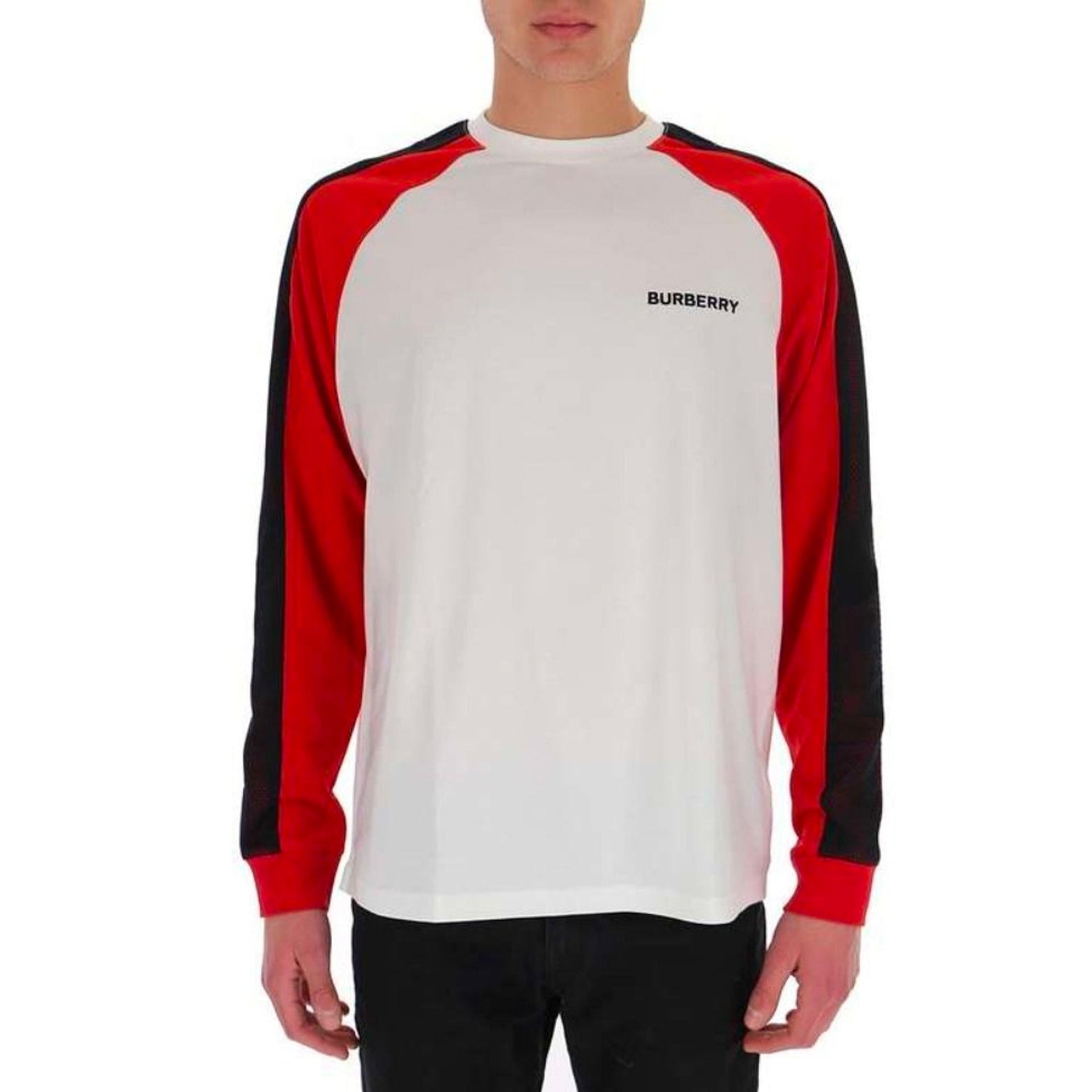 Burberry Long Sleeved Logo T-Shirt