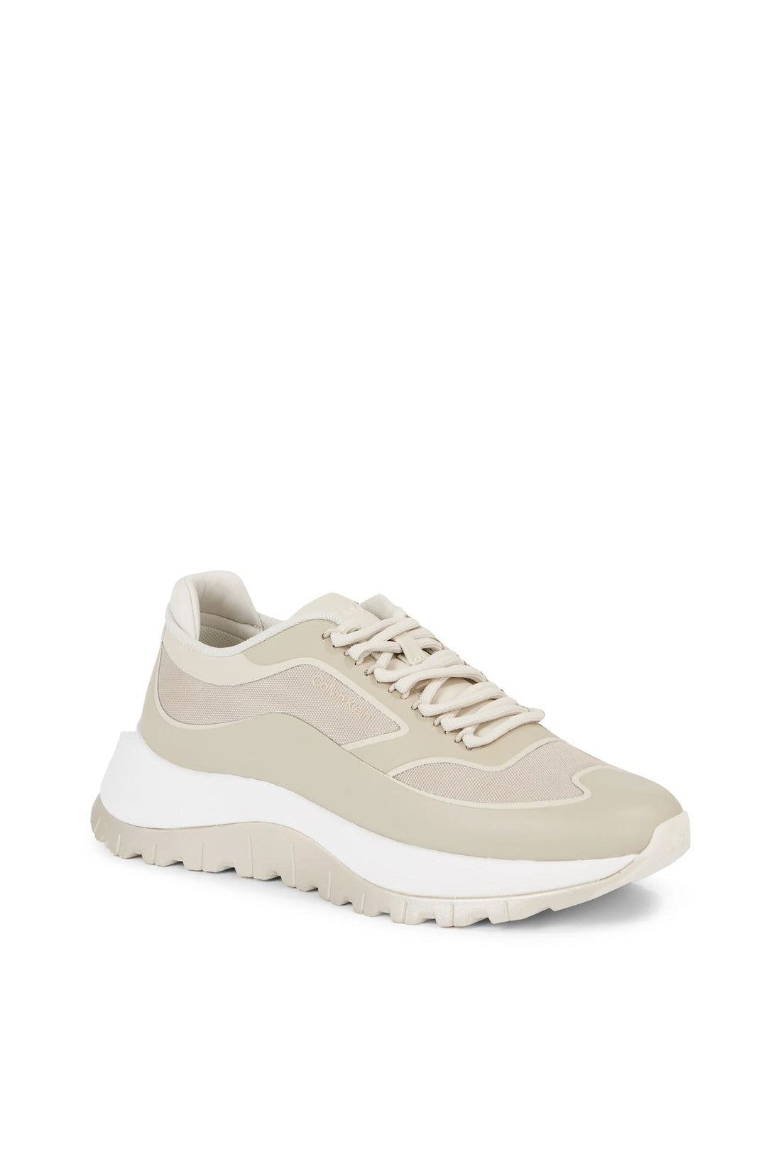 Calvin Klein-OUTLET-SALE-2 Piece Sole Runner Lace-Up Sneakers-ARCHIVIST