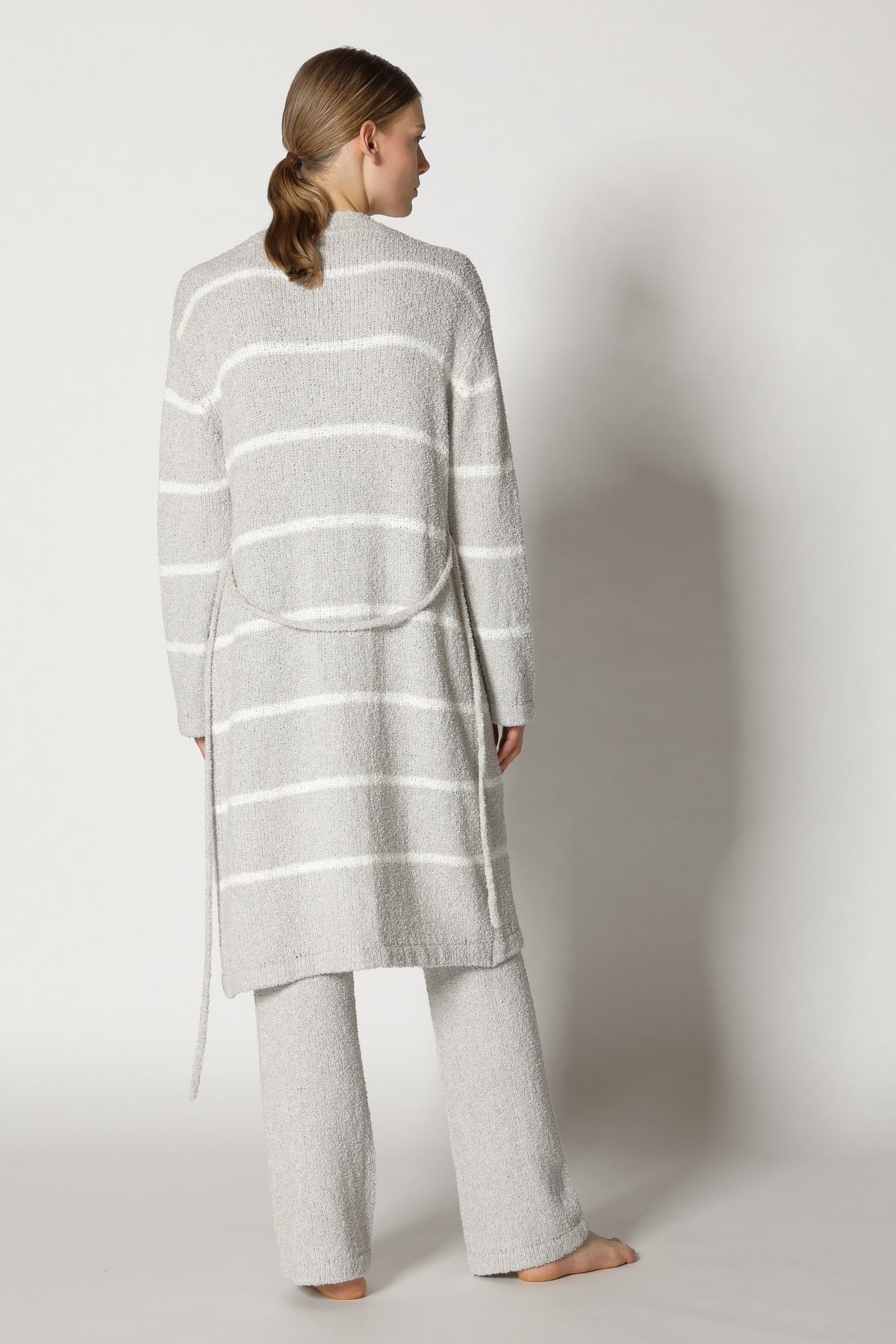Terry Tropic Stripe Coat
