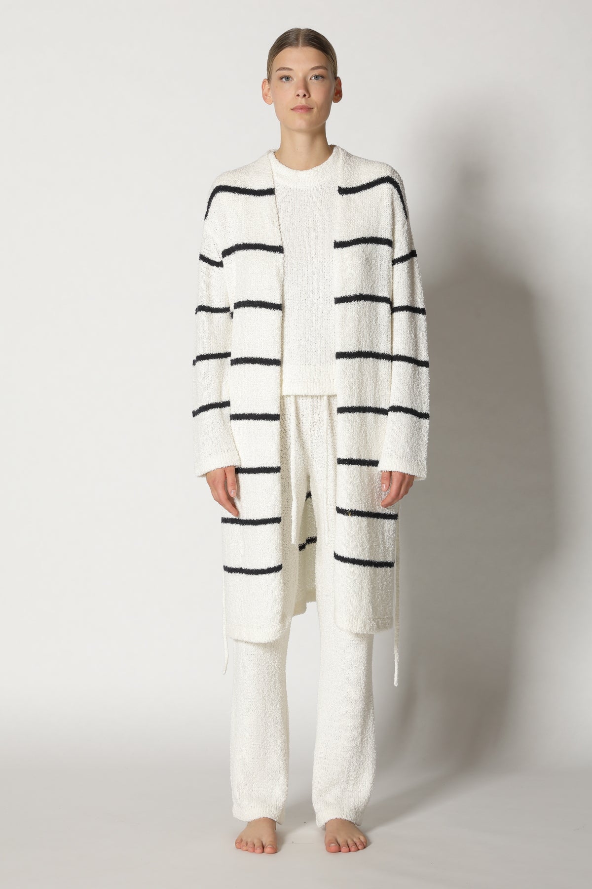 Terry Tropic Stripe Coat