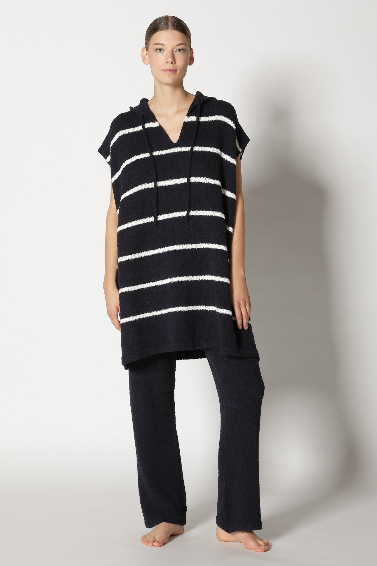 Terry Tropic Stripe Coat