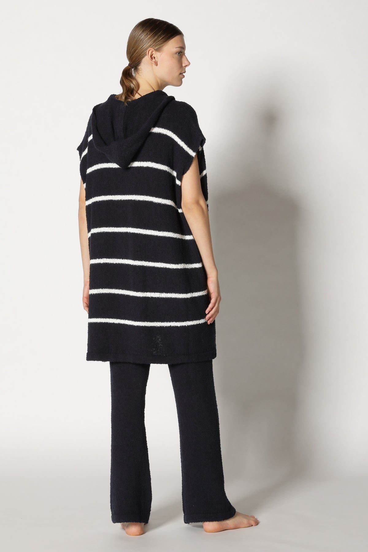 Terry Tropic Stripe Coat