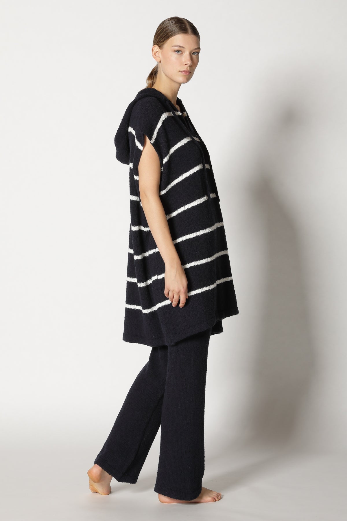 Terry Tropic Stripe Coat