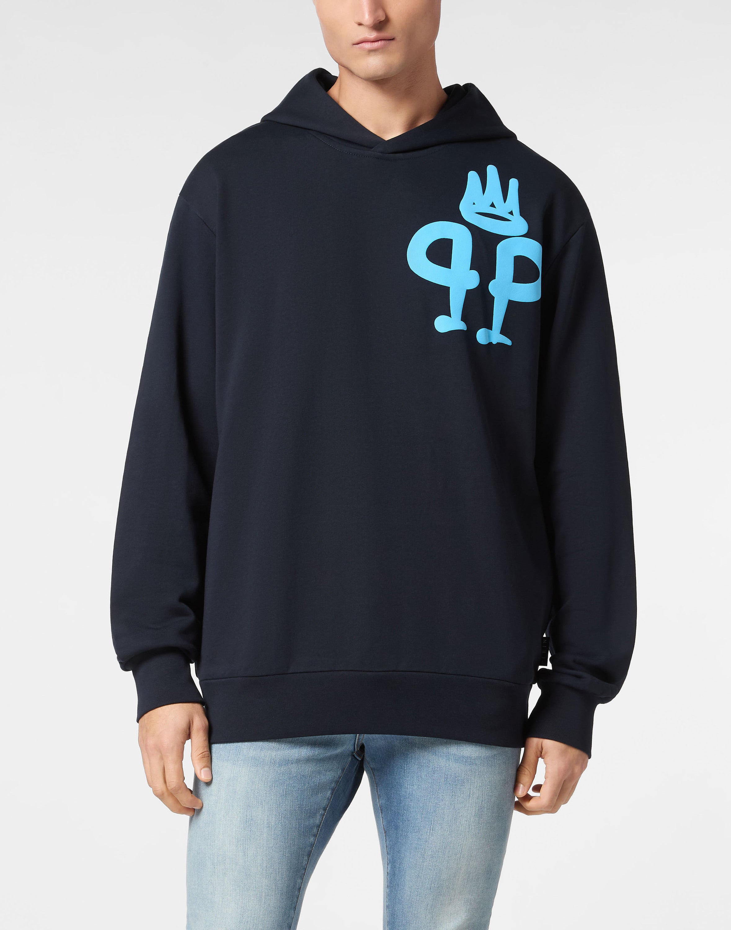 Hoodie Sweatshirt LS King Plein