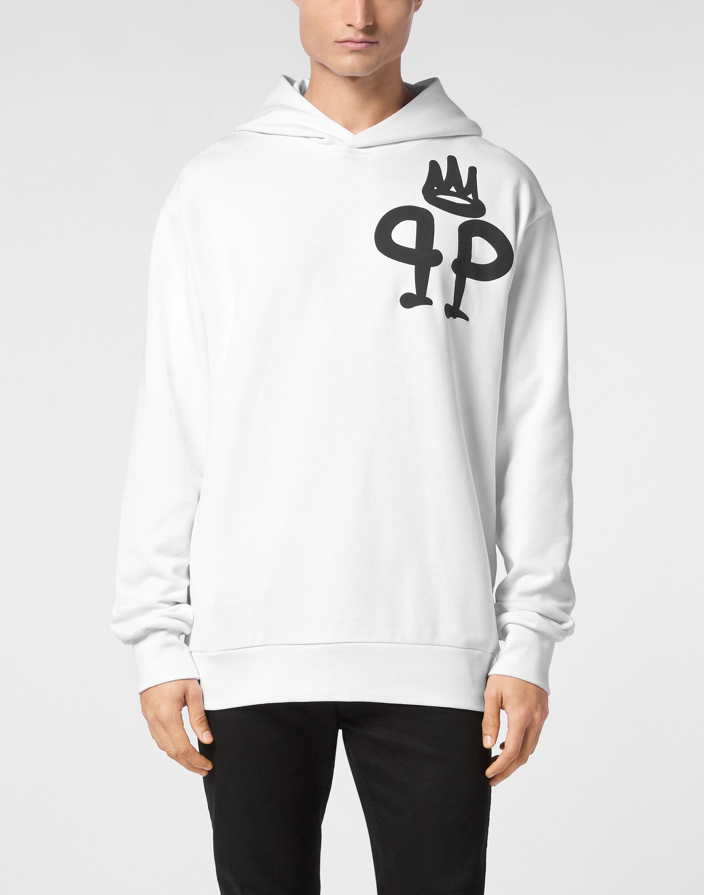 Hoodie Sweatshirt LS King Plein